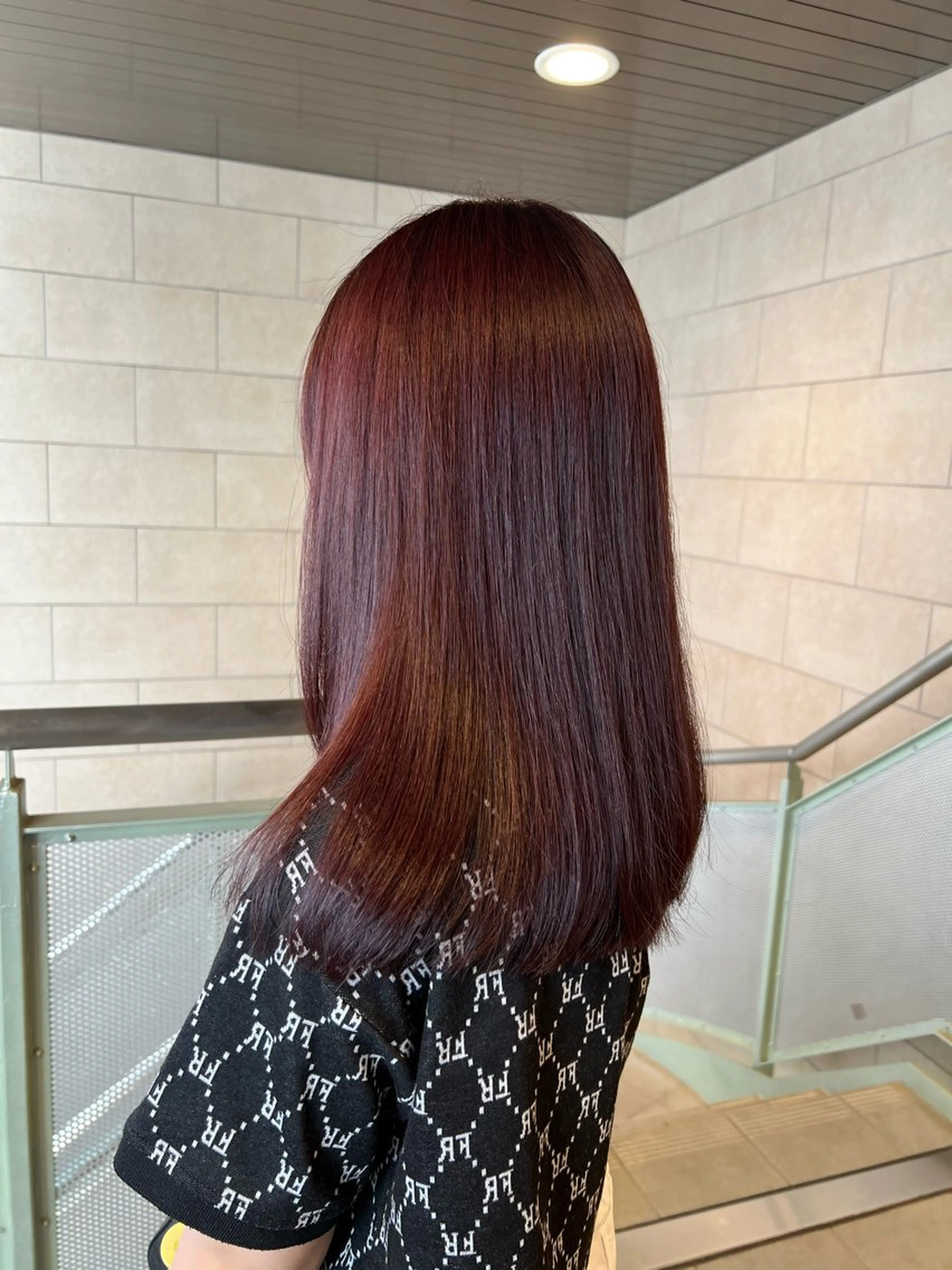 カラー 久永 菫のヘアスタイル