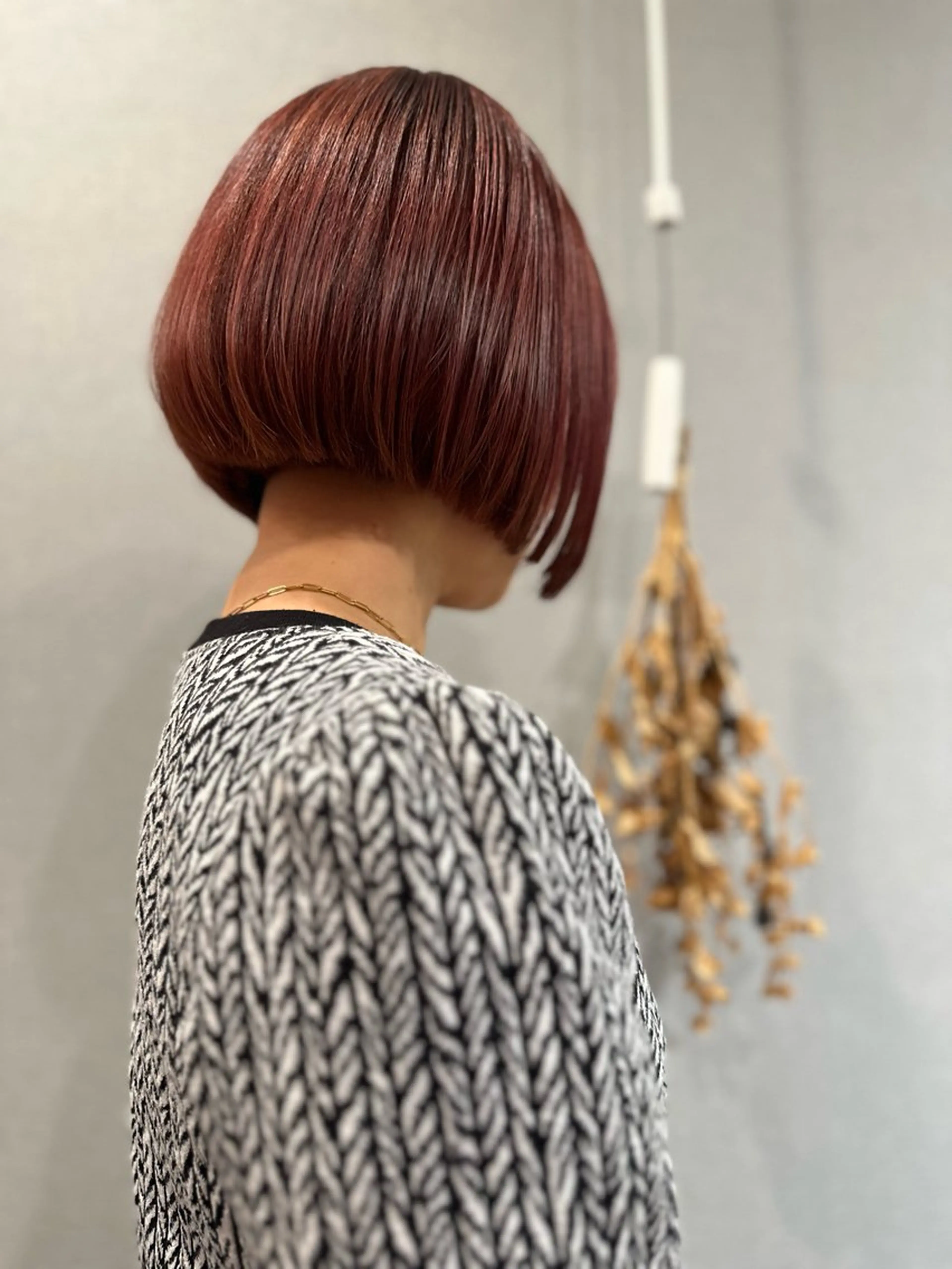 ショート カラー カット ヘアカラー トリートメント K Harukaのヘアスタイル