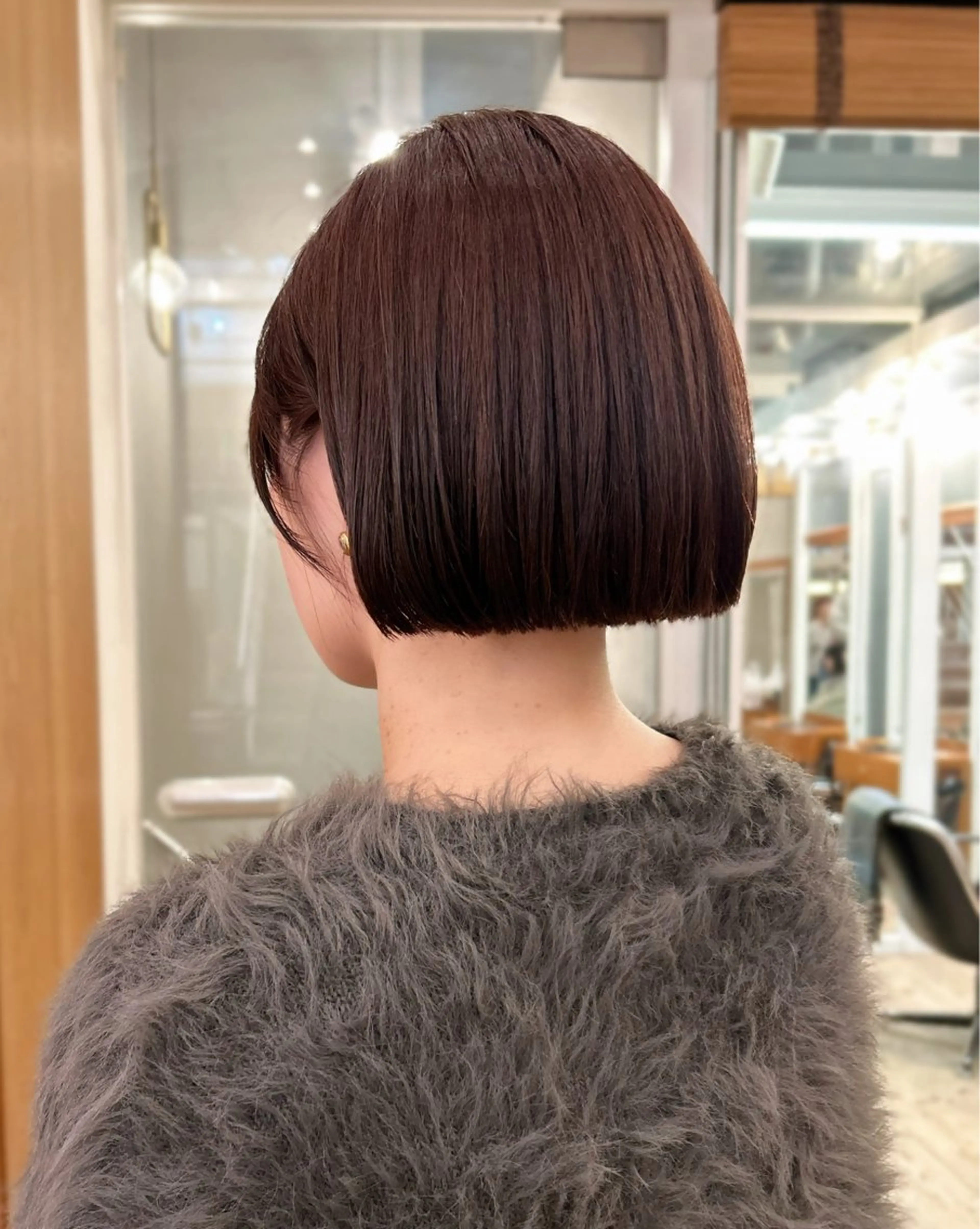 ショート カラー 切りっぱなしボブ ボブ ショートヘア tete nico所属・似合わせ/ヘアカラー nanami🌸のヘアスタイル