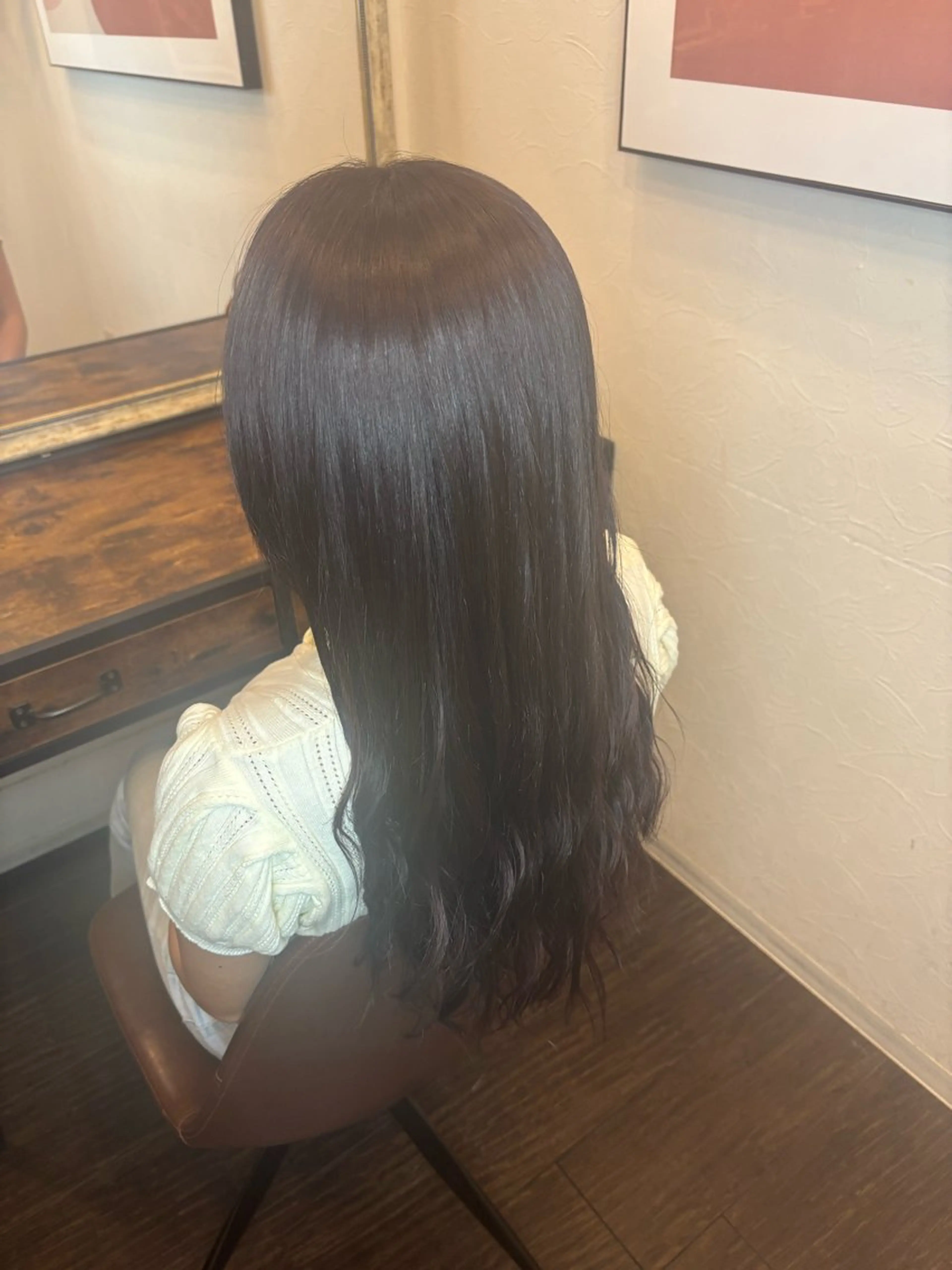 ロング ヘアカラー 井上 夏音のヘアスタイル