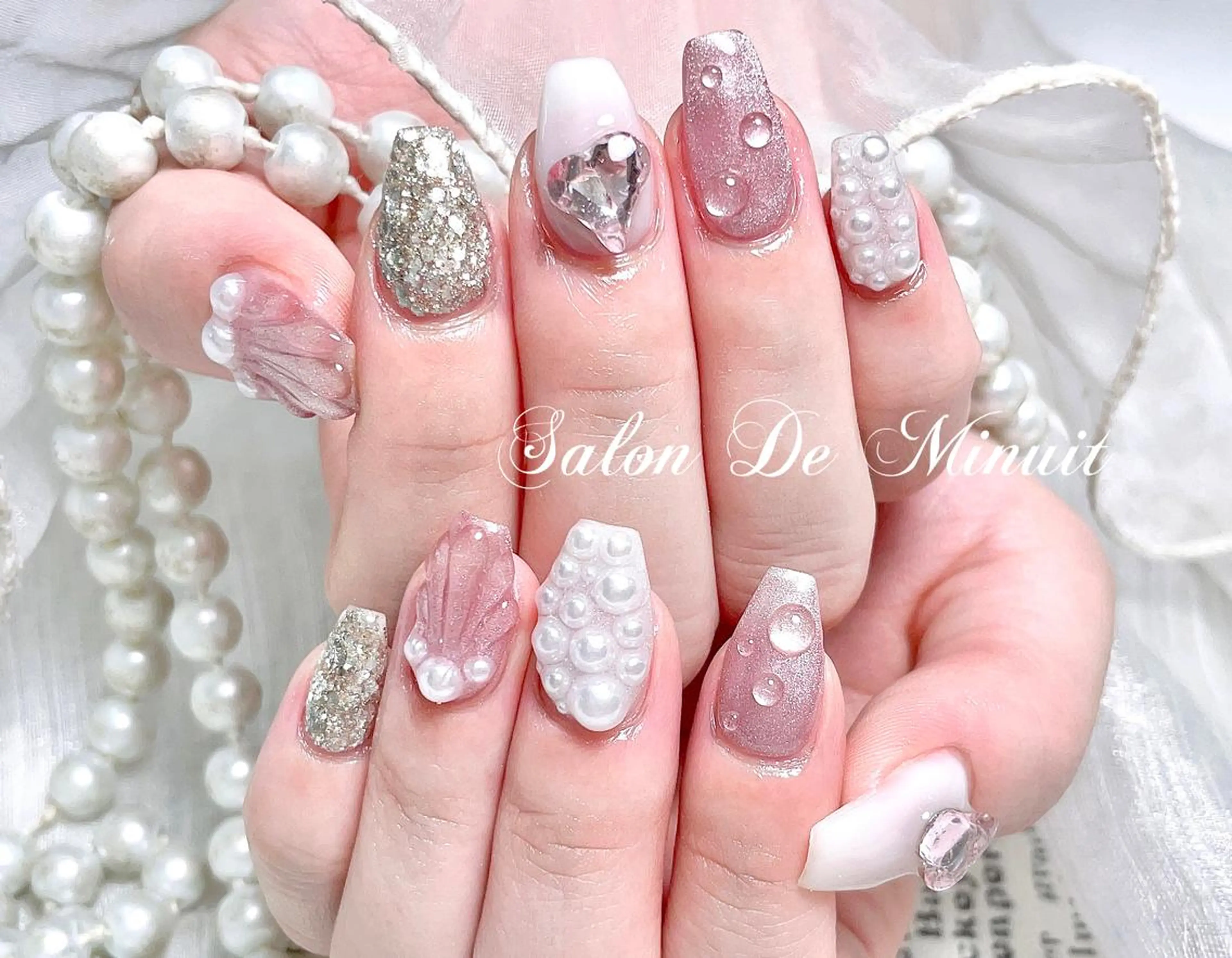 ネイル ハンドネイル ハンドケア Salon de Minuit🦩のネイルデザイン