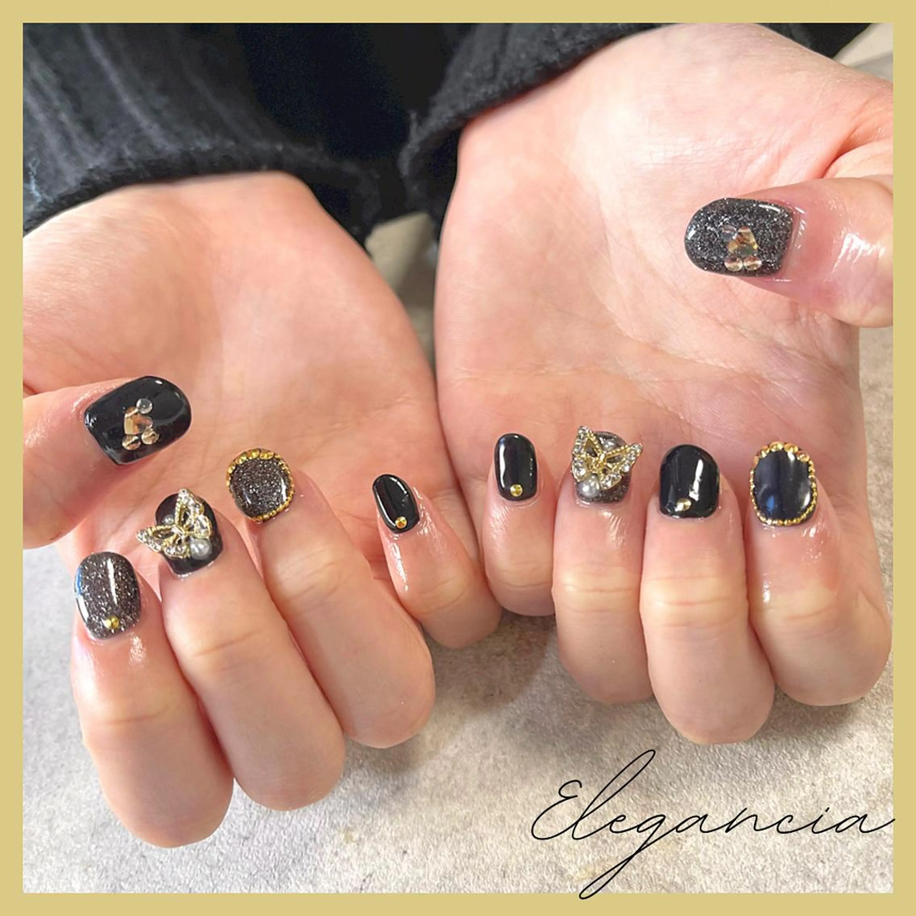 カラー ネイル ハンドネイル Elegancia. Hiromiのネイルデザイン