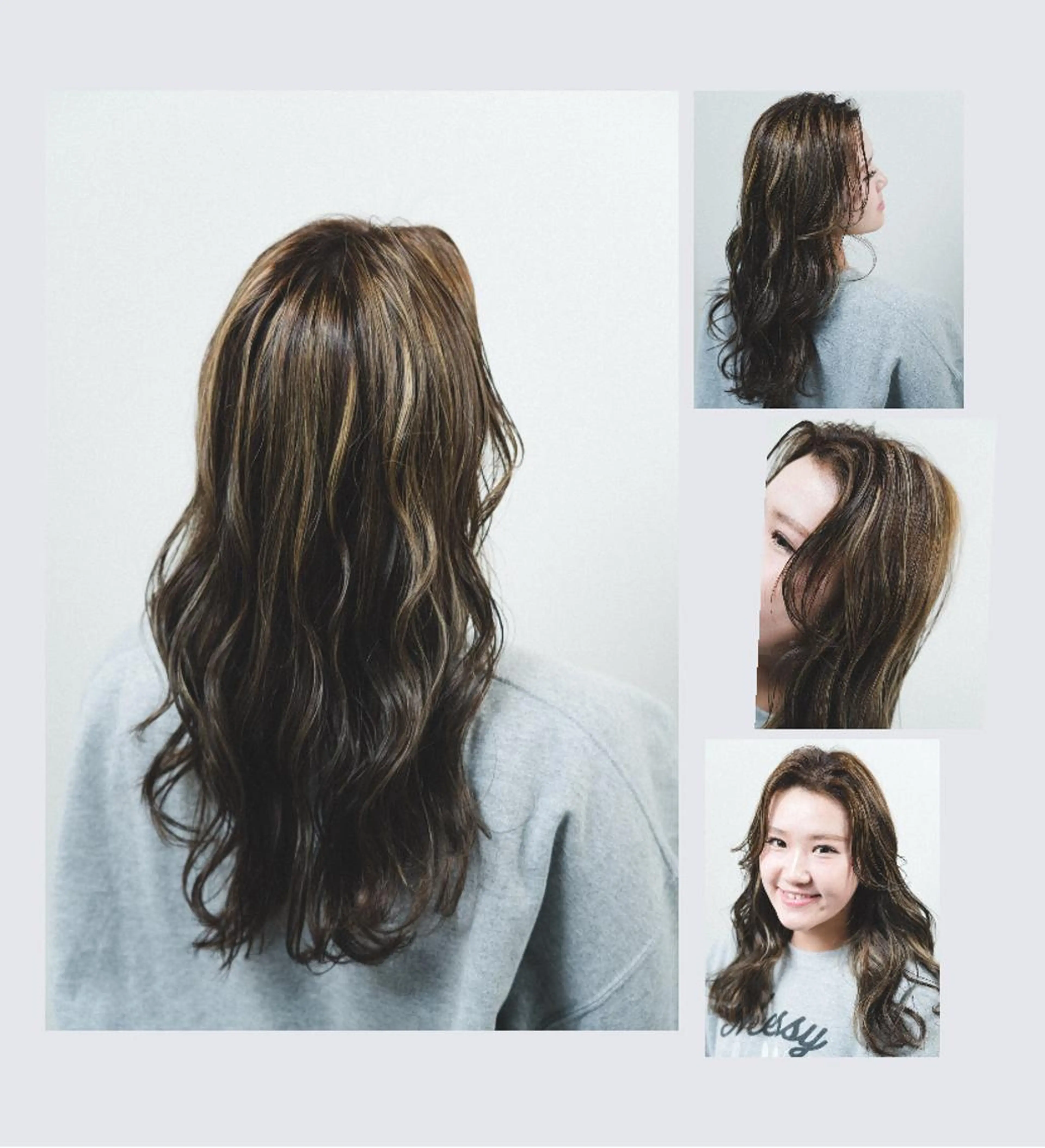 セミロング シェアハピ 隼人のヘアスタイル