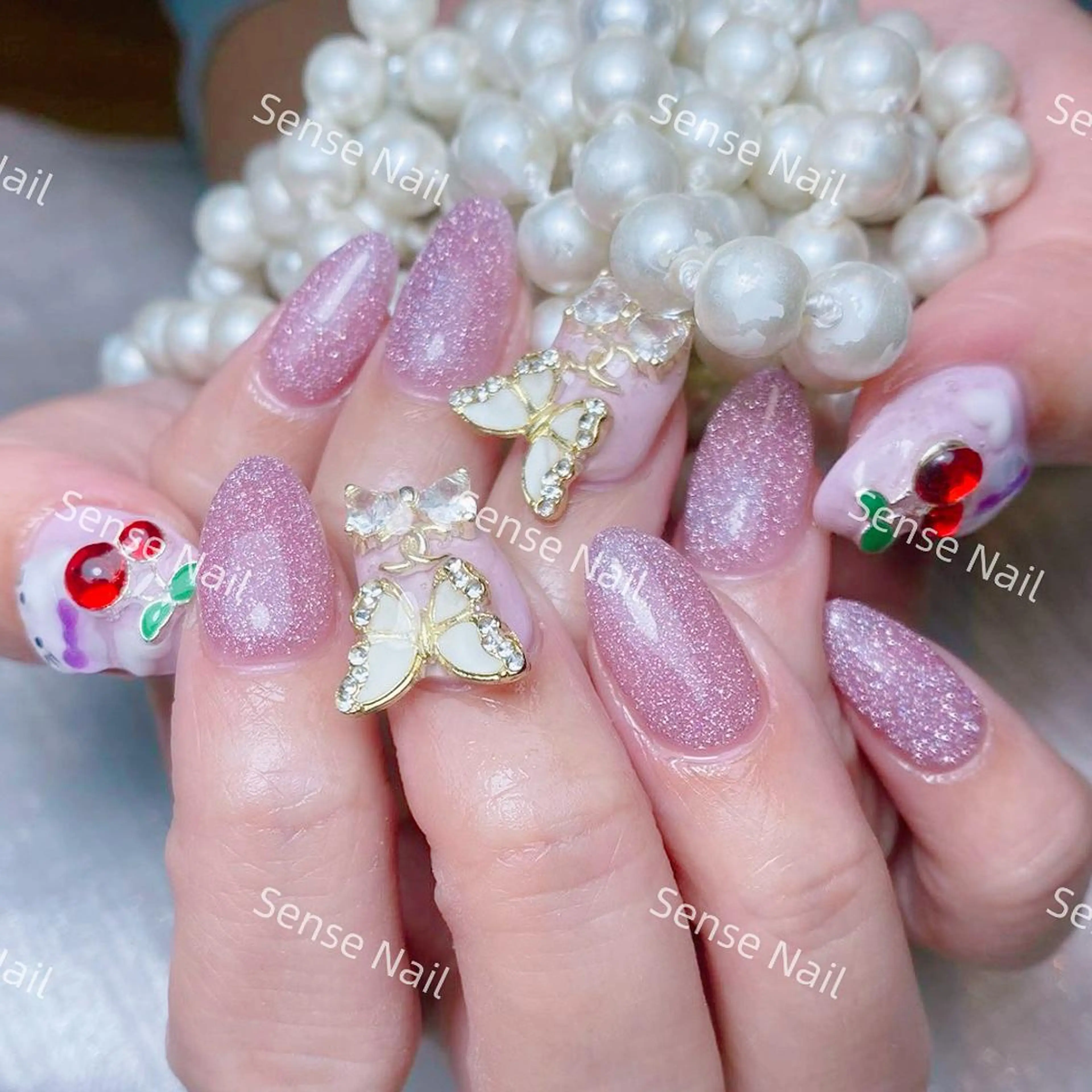ネイル ハンドネイル Bunny 🐰のネイルデザイン
