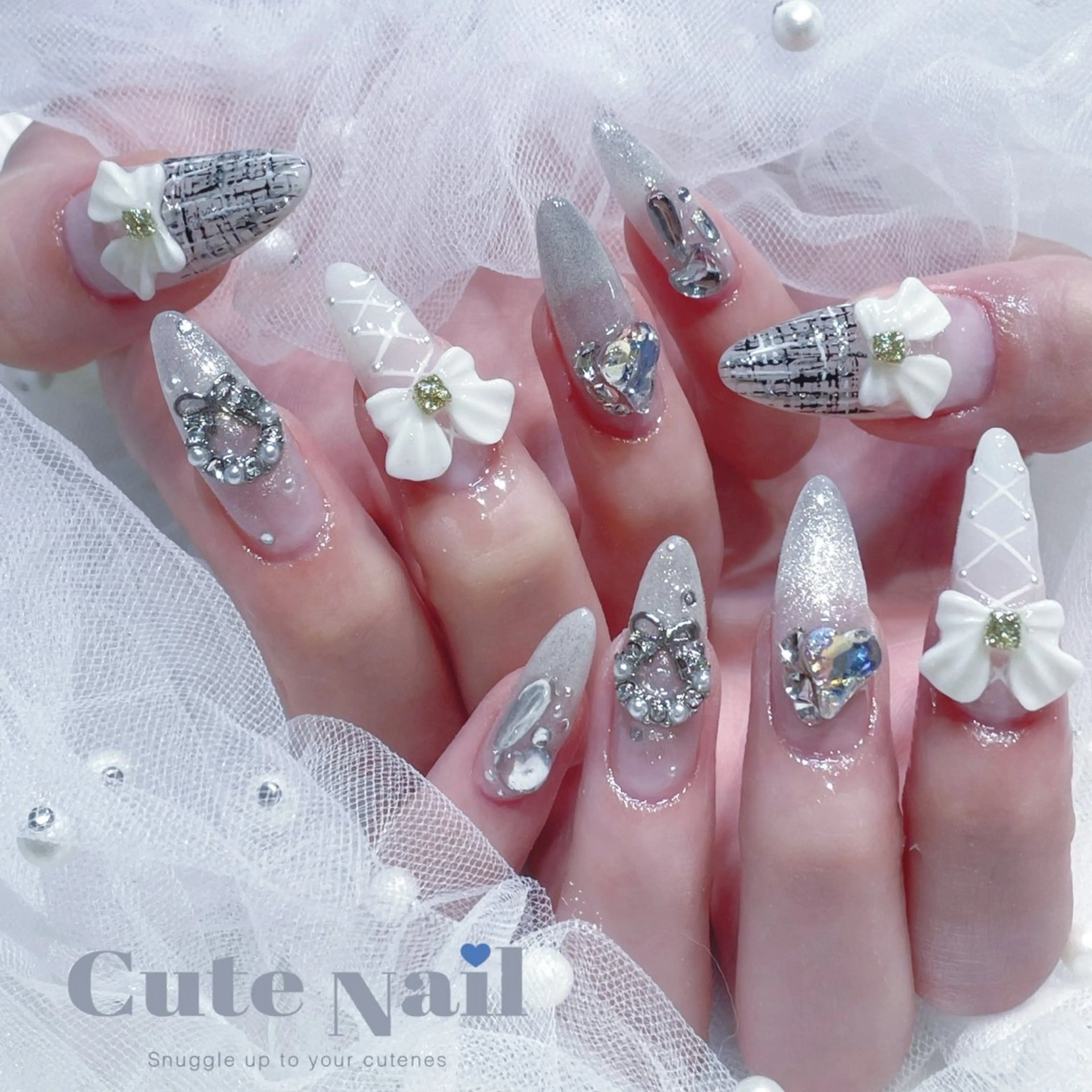 ネイル ハンドネイル GO TODAY SHAiRE SALON 渋谷モディ店所属・️🫧もこ Cutenail🫧のネイルデザイン
