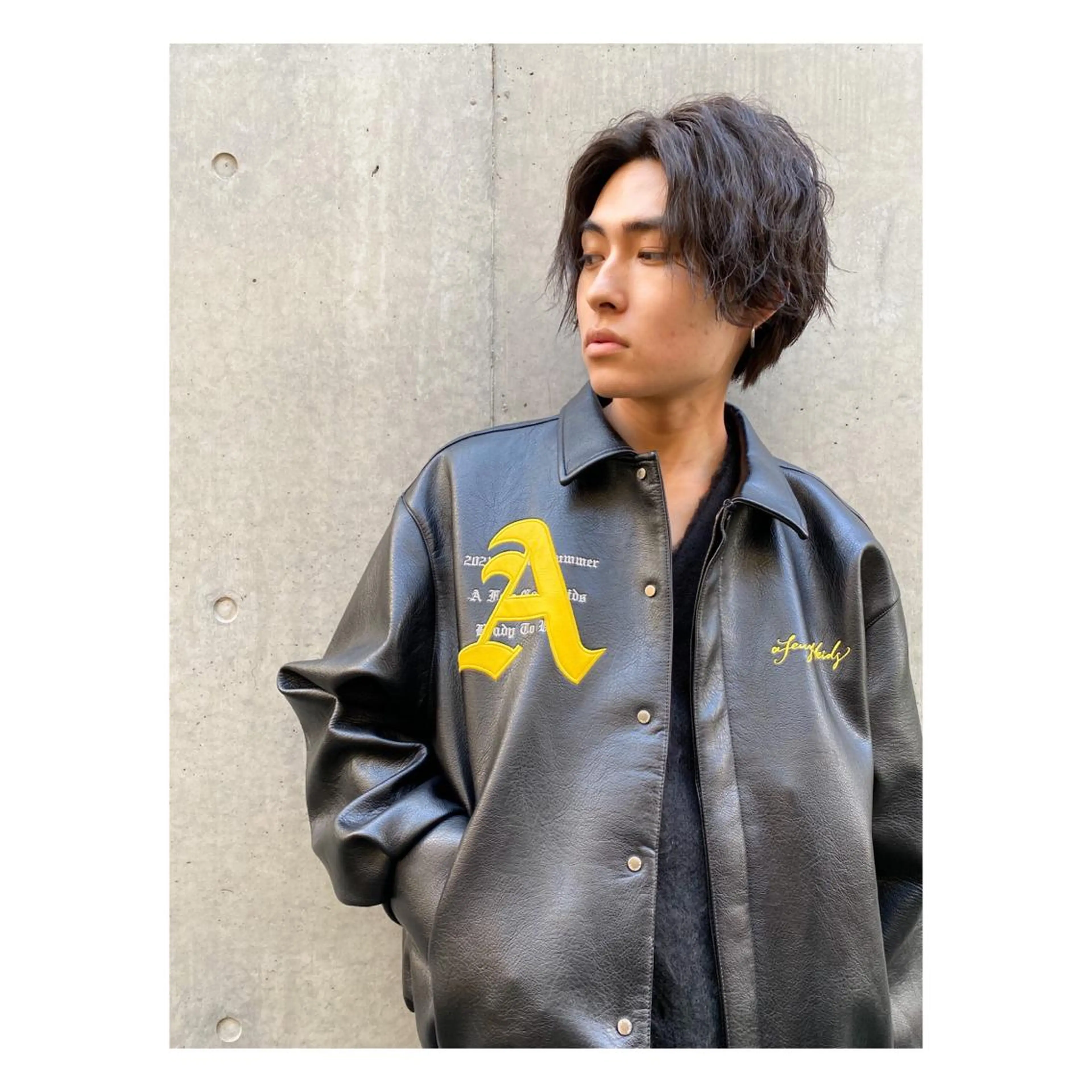 パーマ メンズ カット ヘアカラー 菊池大一 パーマのヘアスタイル