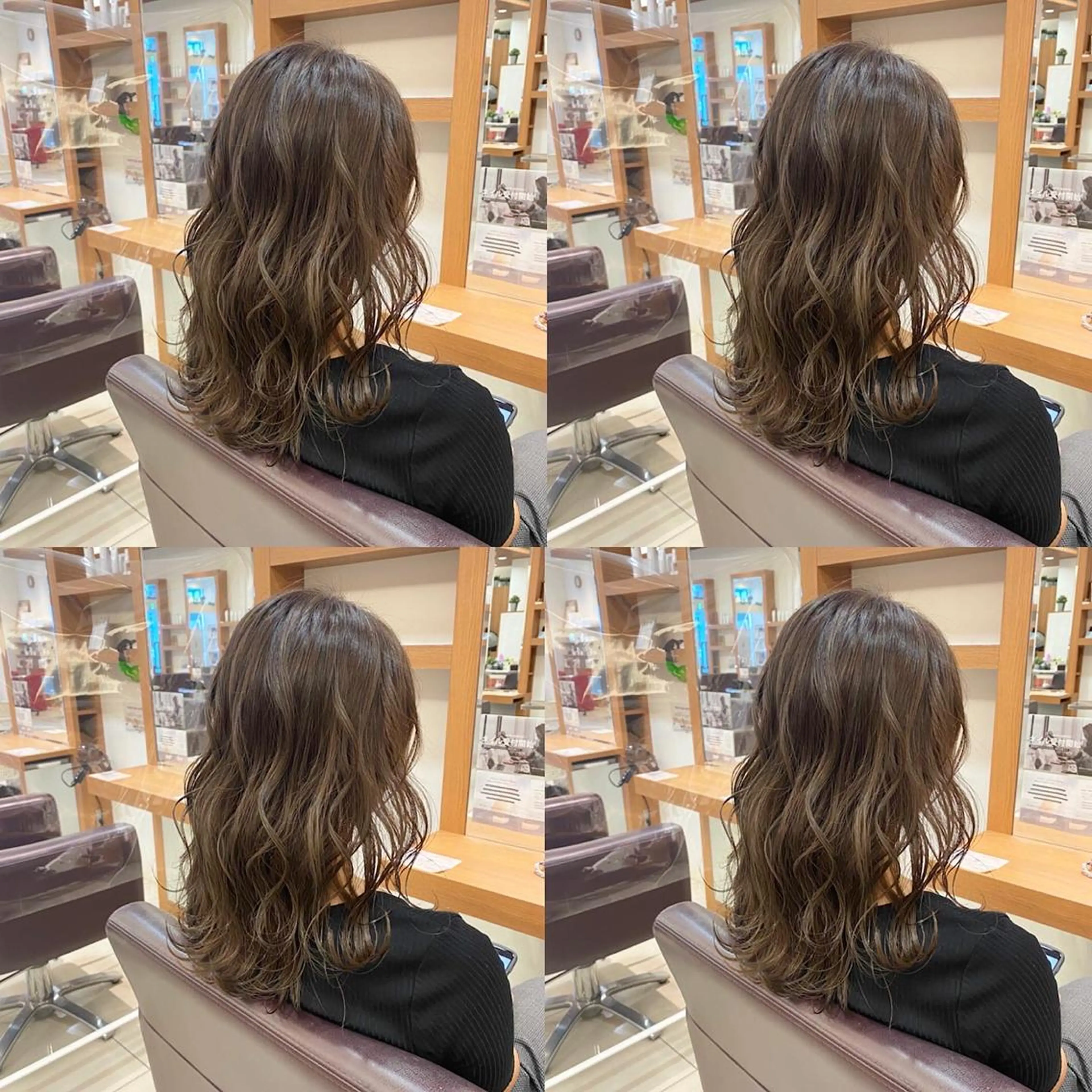 セミロング カラー ヘアカラー トリートメント 【カラー指名No 1✨】原田響のヘアスタイル