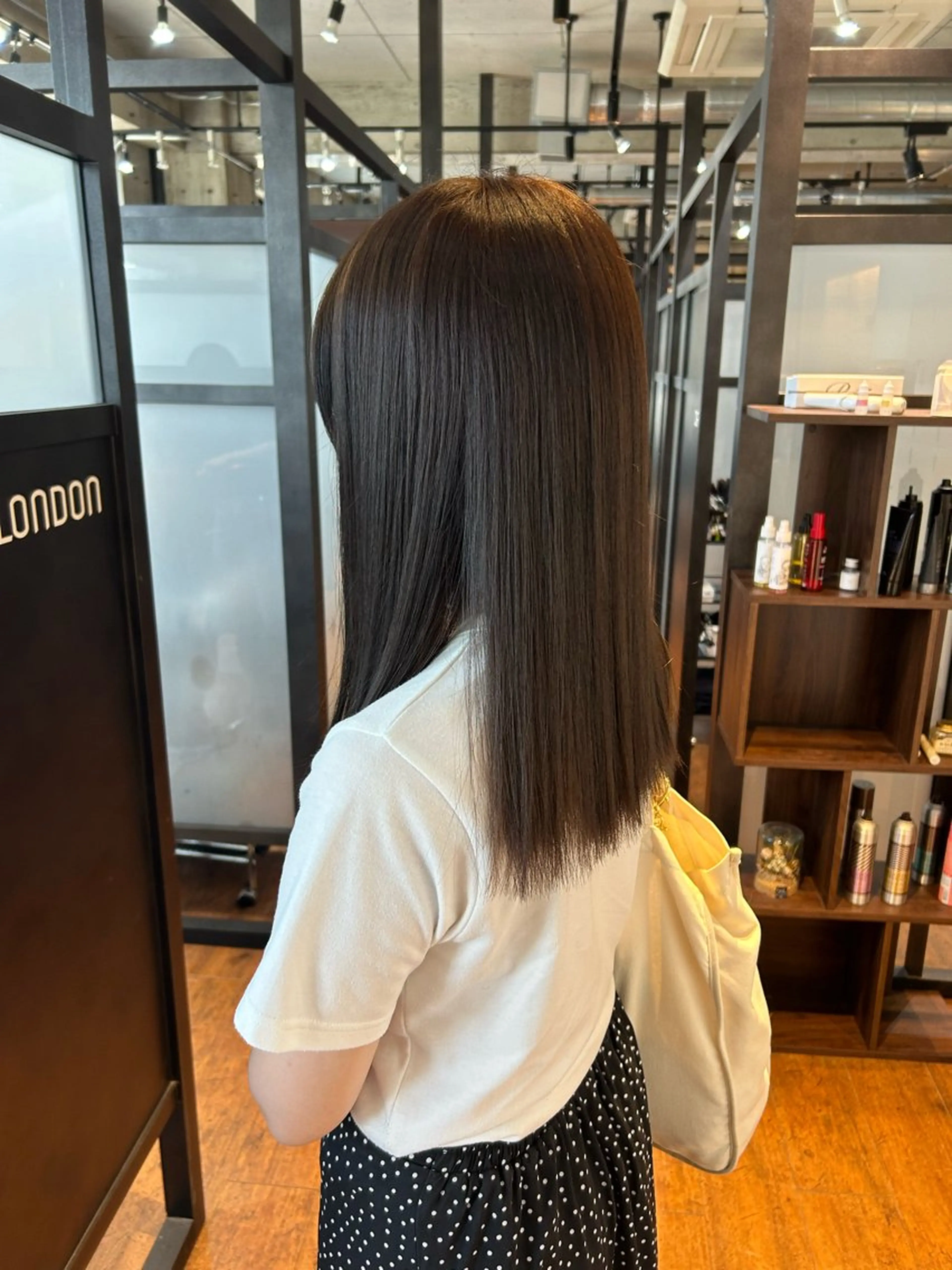 セミロング カラー ヘアカラー トリートメント Nﾟ 秋田店【ナンバー】所属・nodoka /艶カラー🪽のヘアスタイル