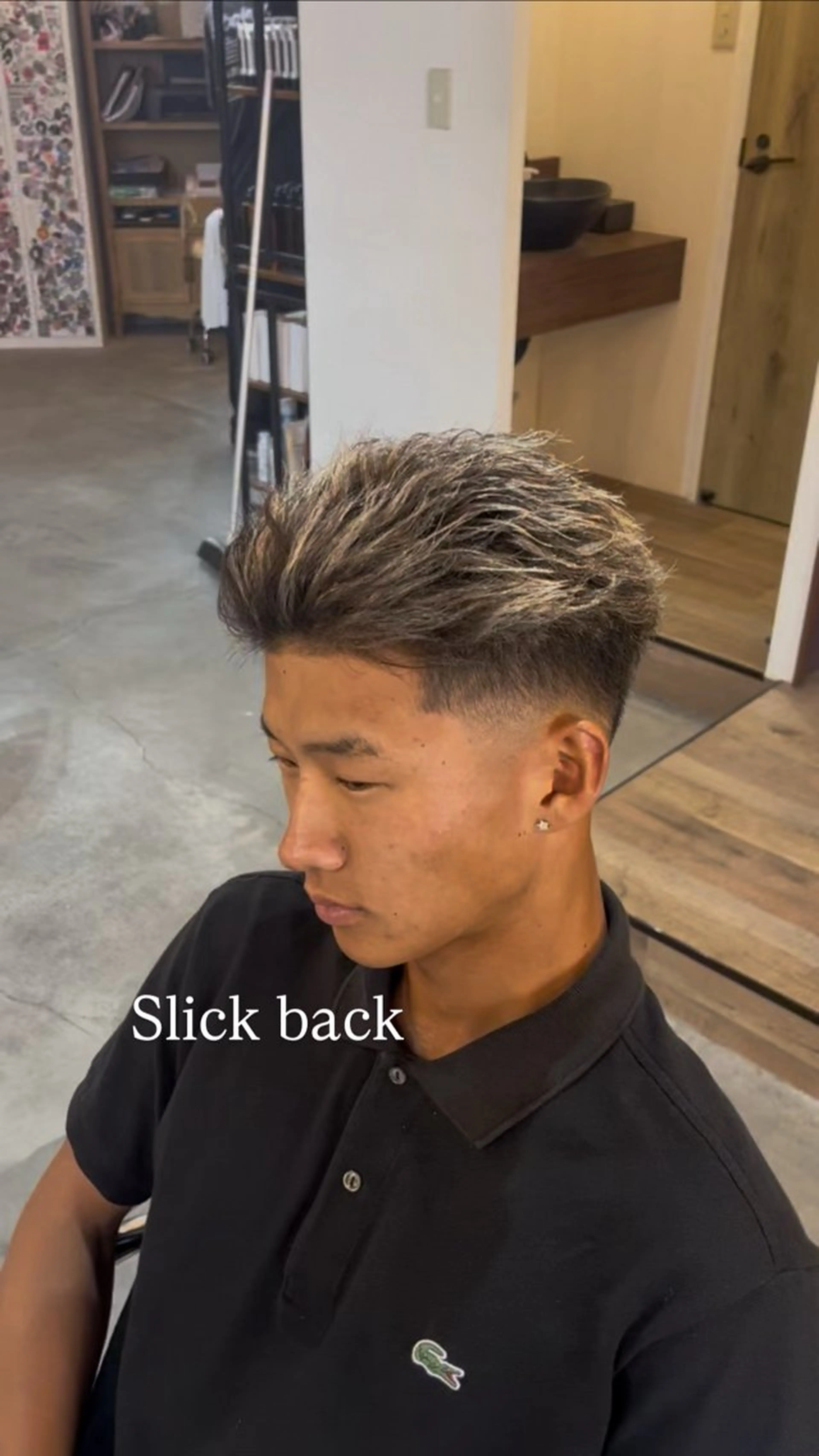 【誰でもOK🔥】メンズカット+メッシュ✂️動きと立体感で雰囲気激変!清潔感と男らしさもアップ💈の写真