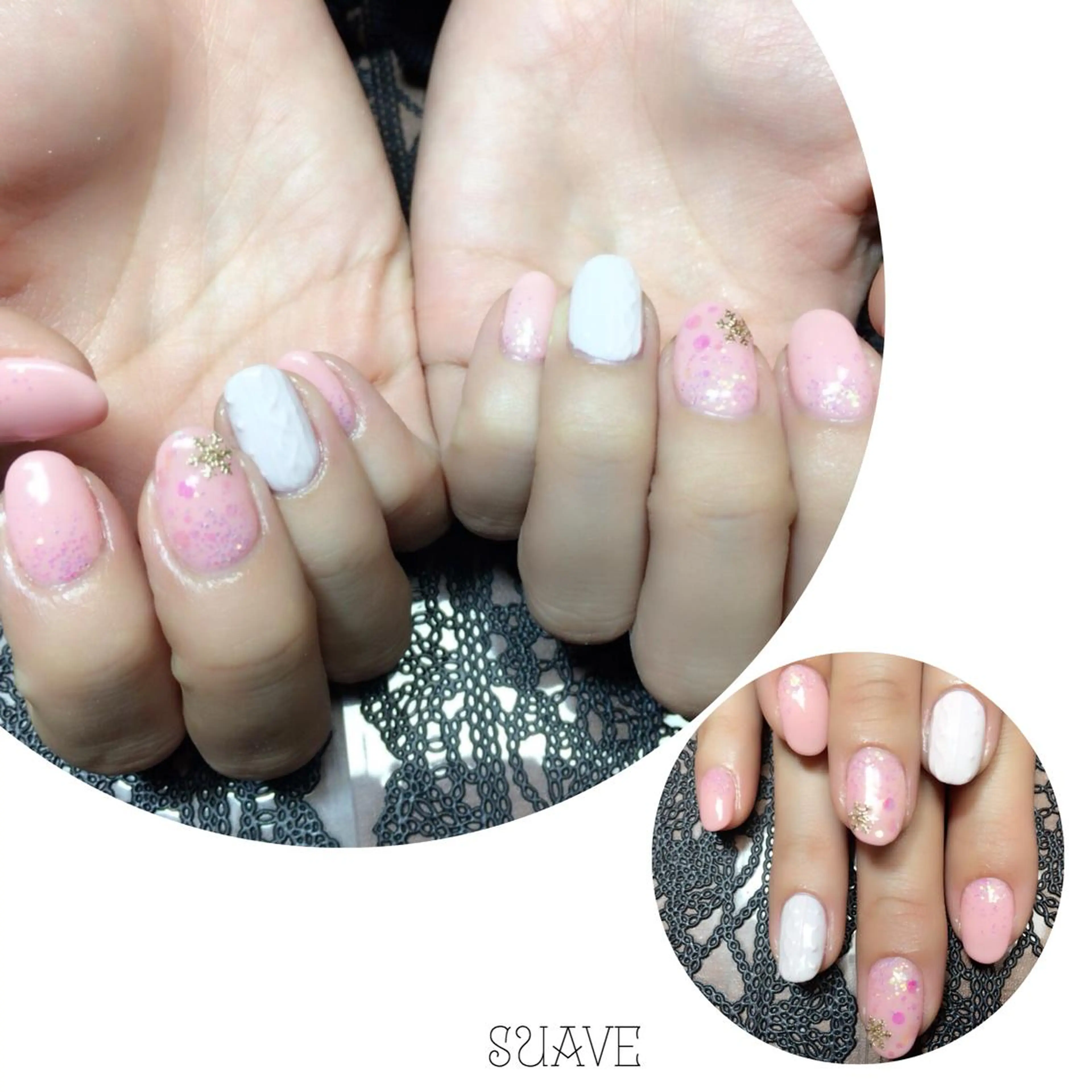 ネイル ワンカラーネイル ピンク Nail Suave (シュアーヴ)のネイルデザイン