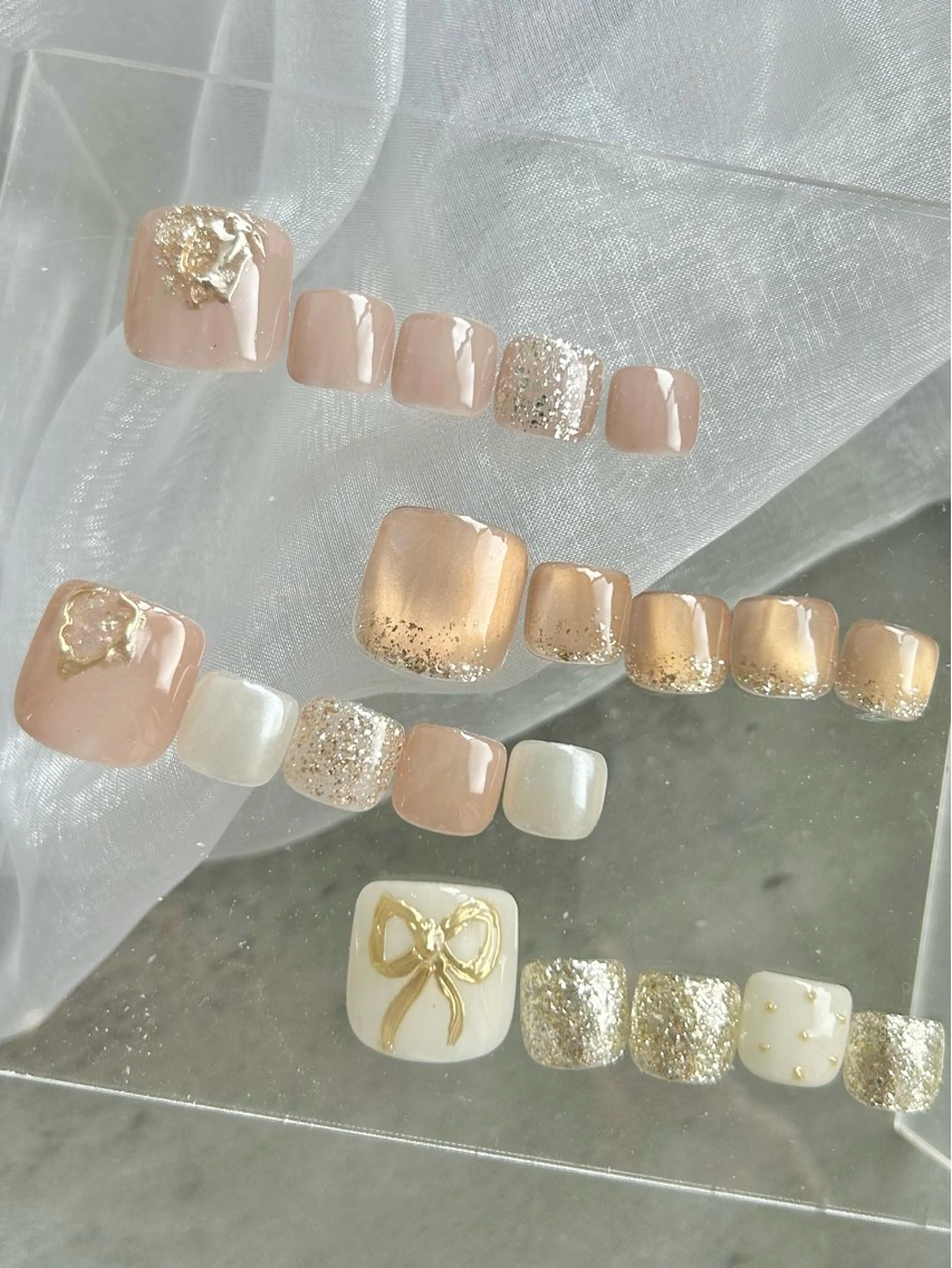 ネイル フットネイル Ray. byCharmeのネイルデザイン