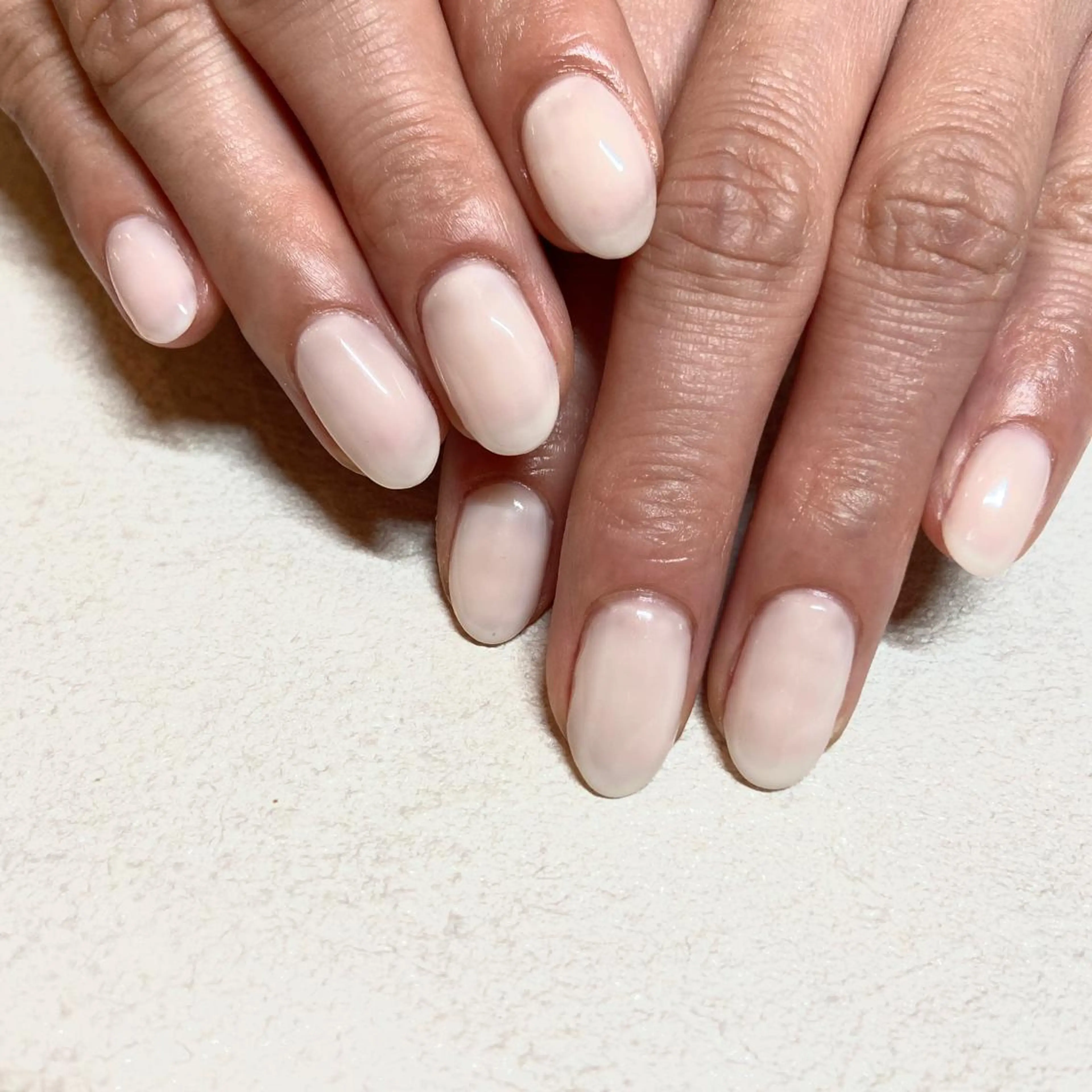 ネイル ワンカラーネイル ホワイト nailbios所属・nailbios .tomo.のネイルデザイン