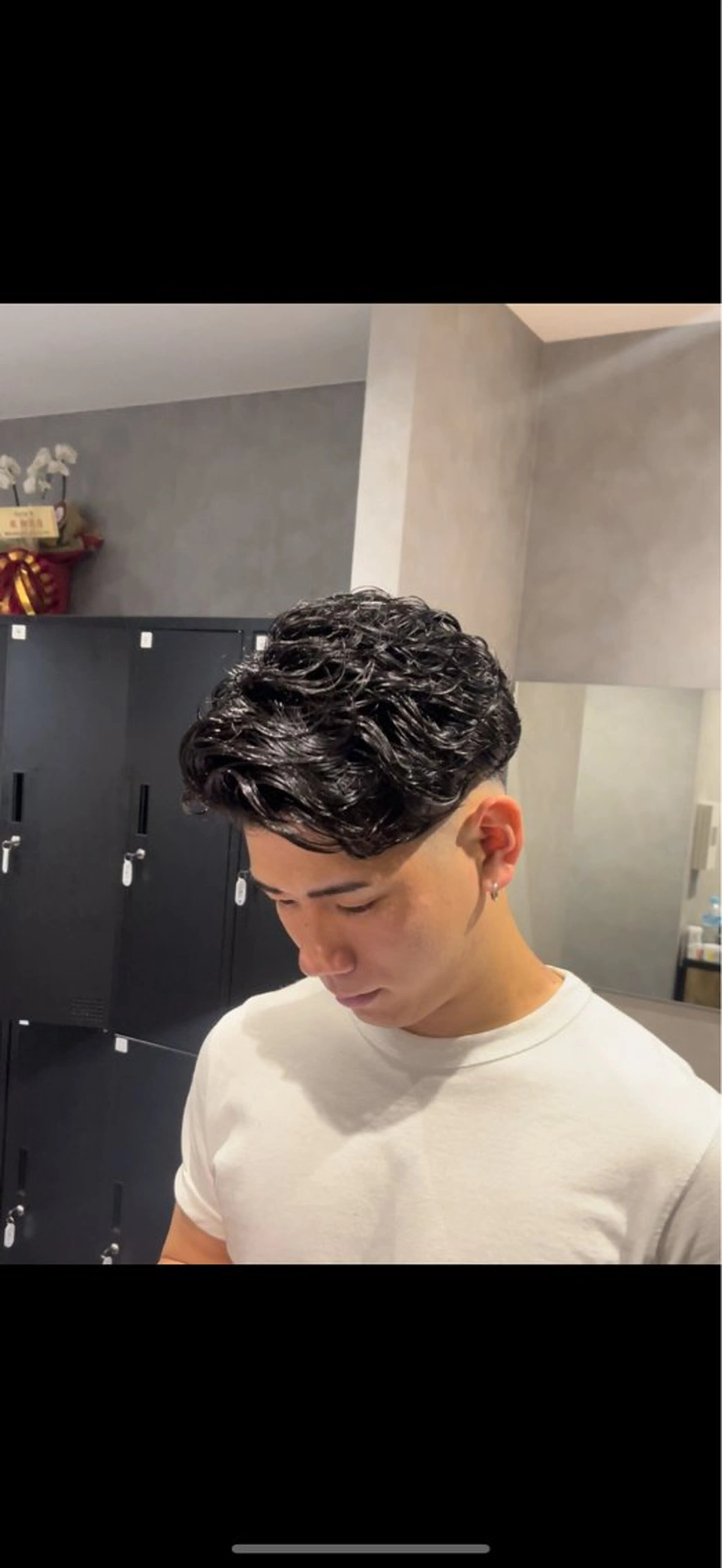 ショート パーマ メンズ メンズパーマ カット パーマ Arca所属・メンズパーマ特化 美容師kouyaのヘアスタイル