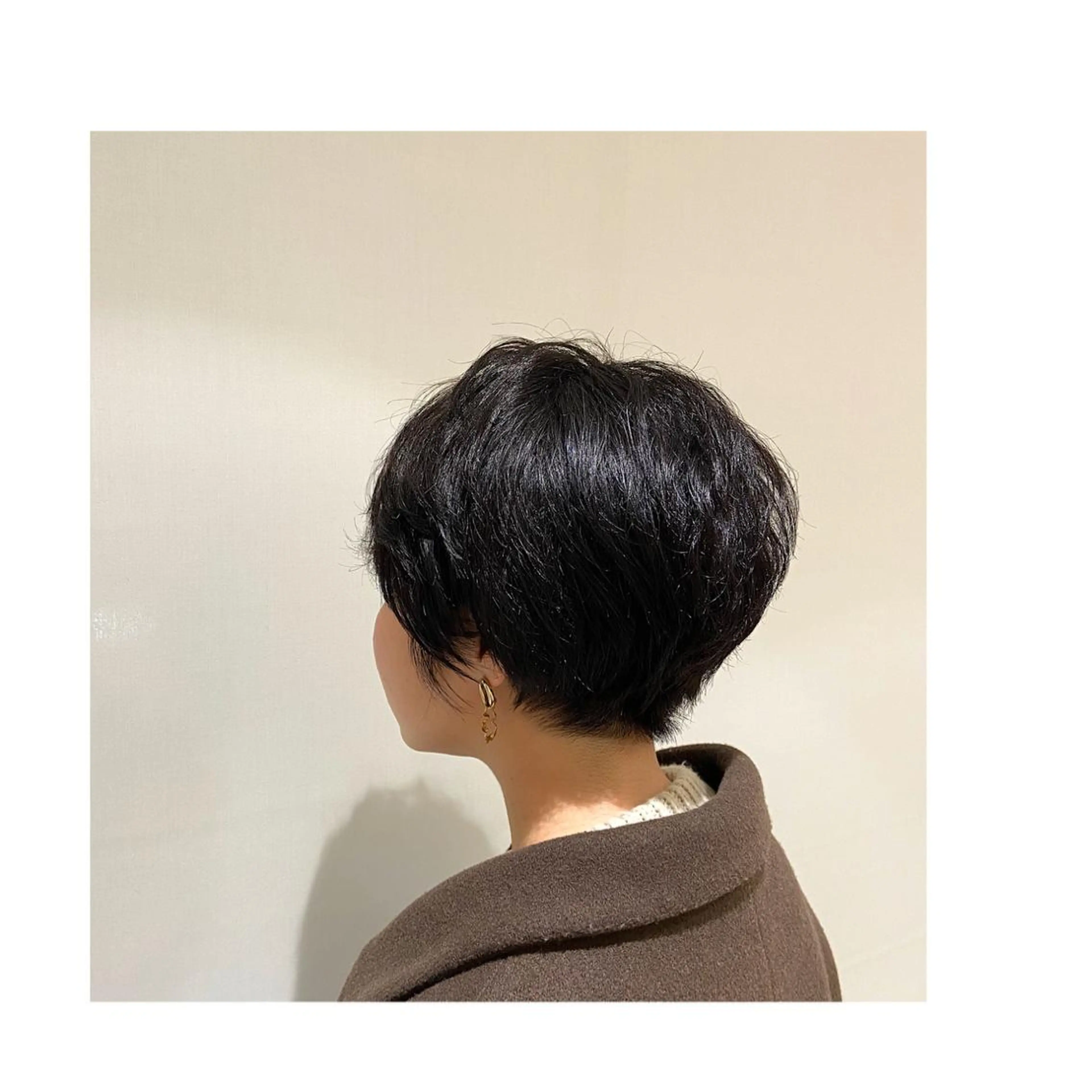 ショート パーマ ショートヘア 30代からの大人 ショートのヘアスタイル