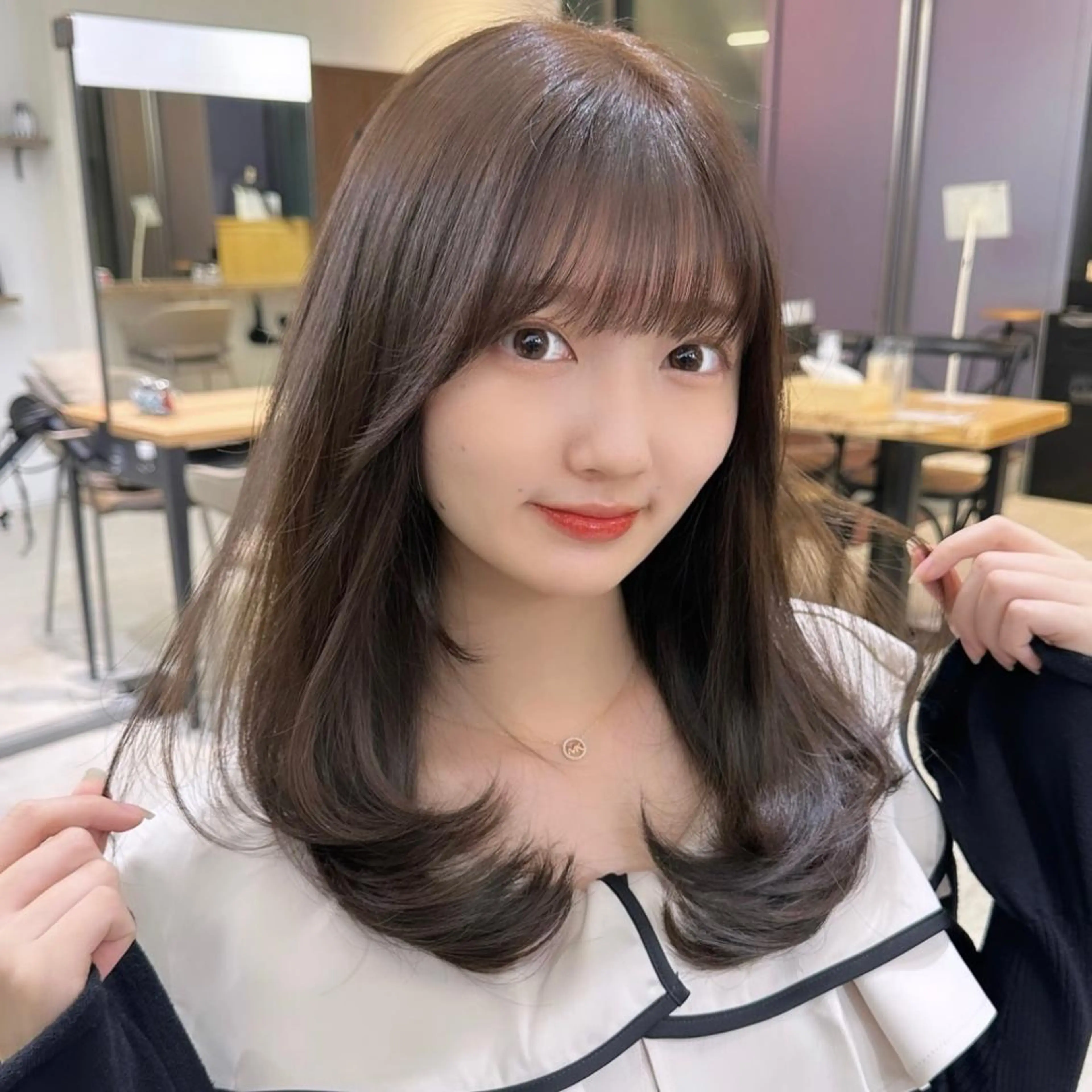 ロング カラー ヘアアレンジ カット ヘアカラー トリートメント FERiCIA.  表参道所属・🫧レイヤー特化 🫧吉野翔悟のヘアスタイル