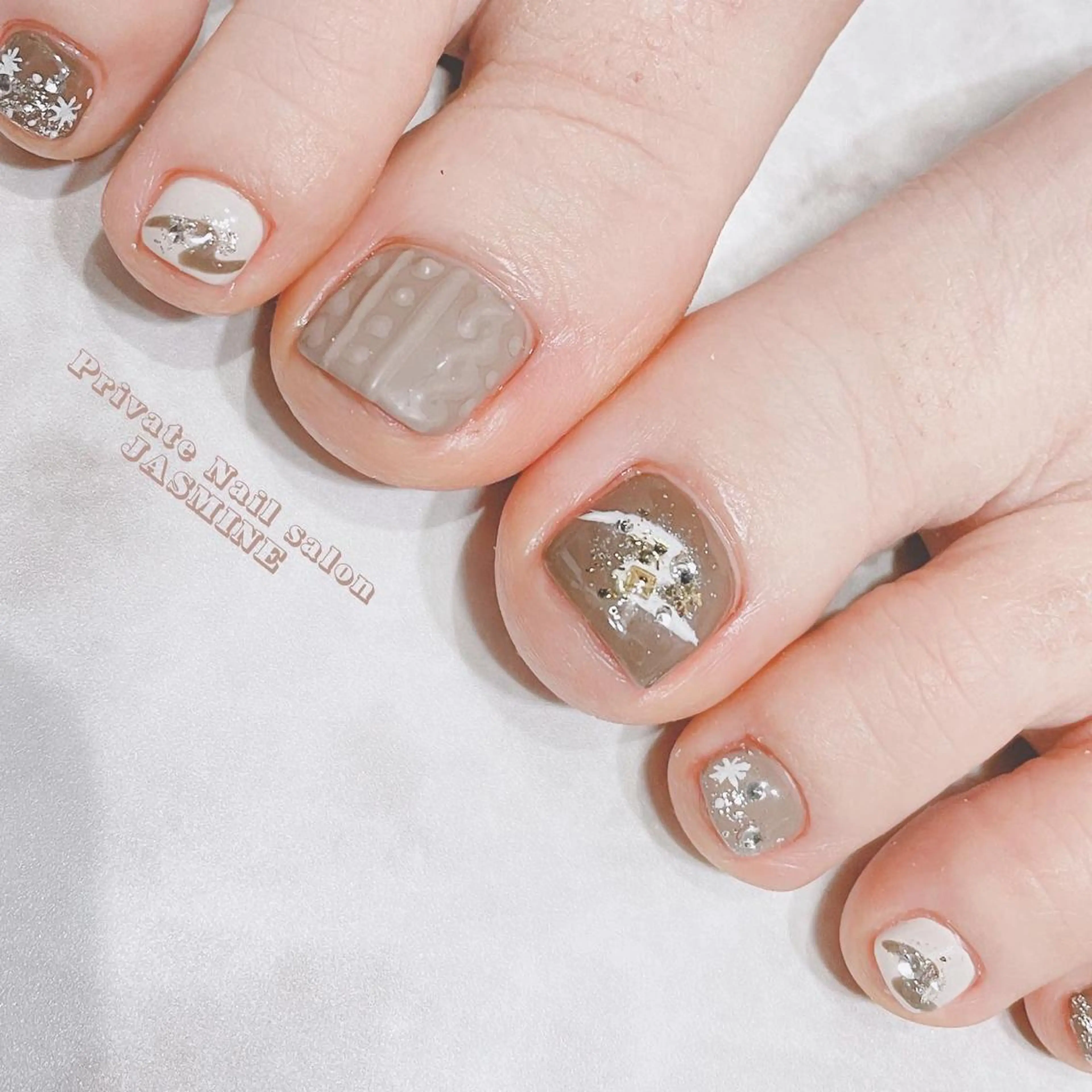 ネイル フットネイル Nail salon JASMINEのネイルデザイン