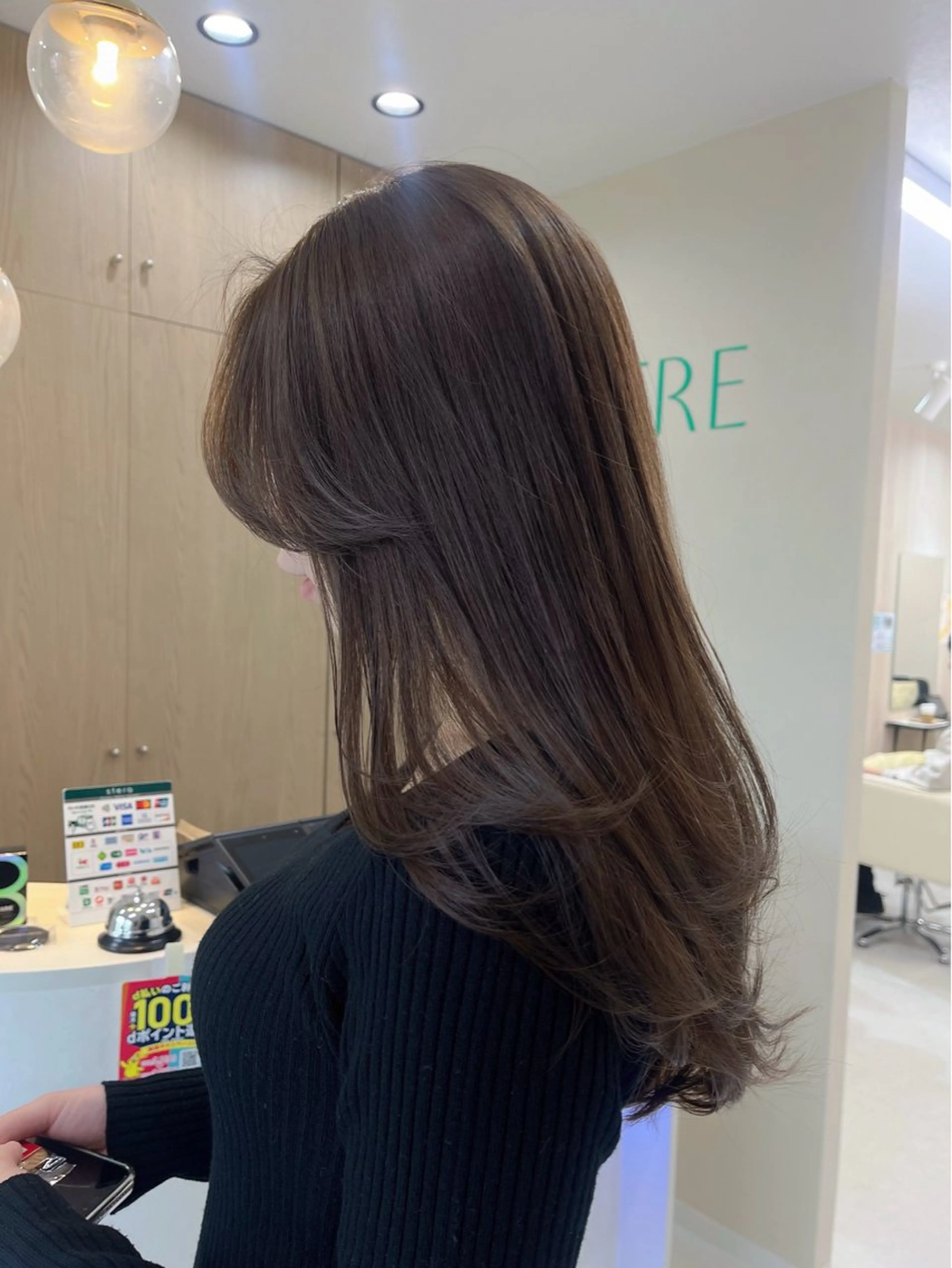 ロング カラー カット ヘアカラー トリートメント ETRE(エトレ)所属・中村 佳歩のヘアスタイル