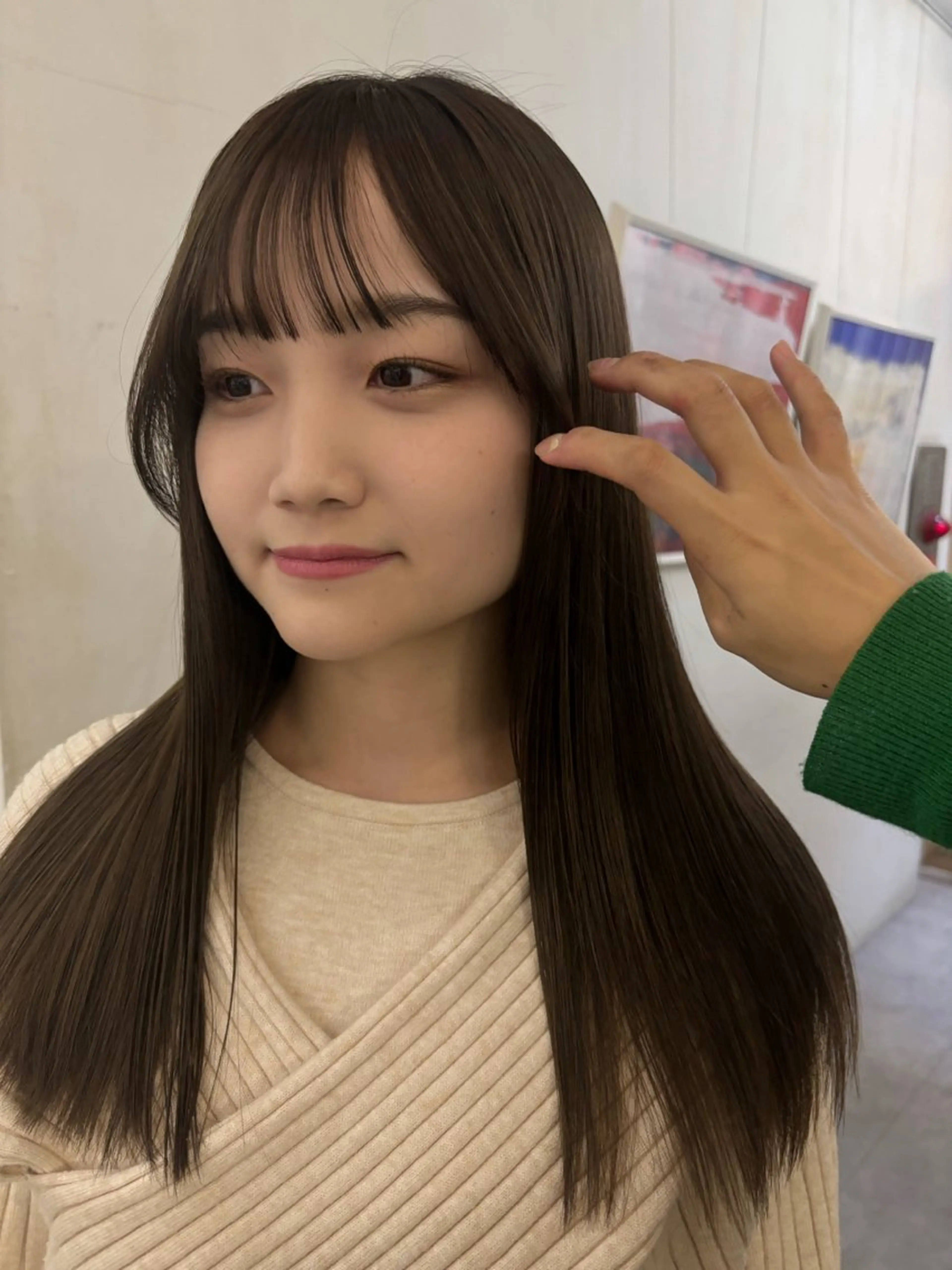 ロング カラー 透明感カラー 髪質改善 トリートメント asuka/似合わせ /レイヤー/暖色のヘアスタイル