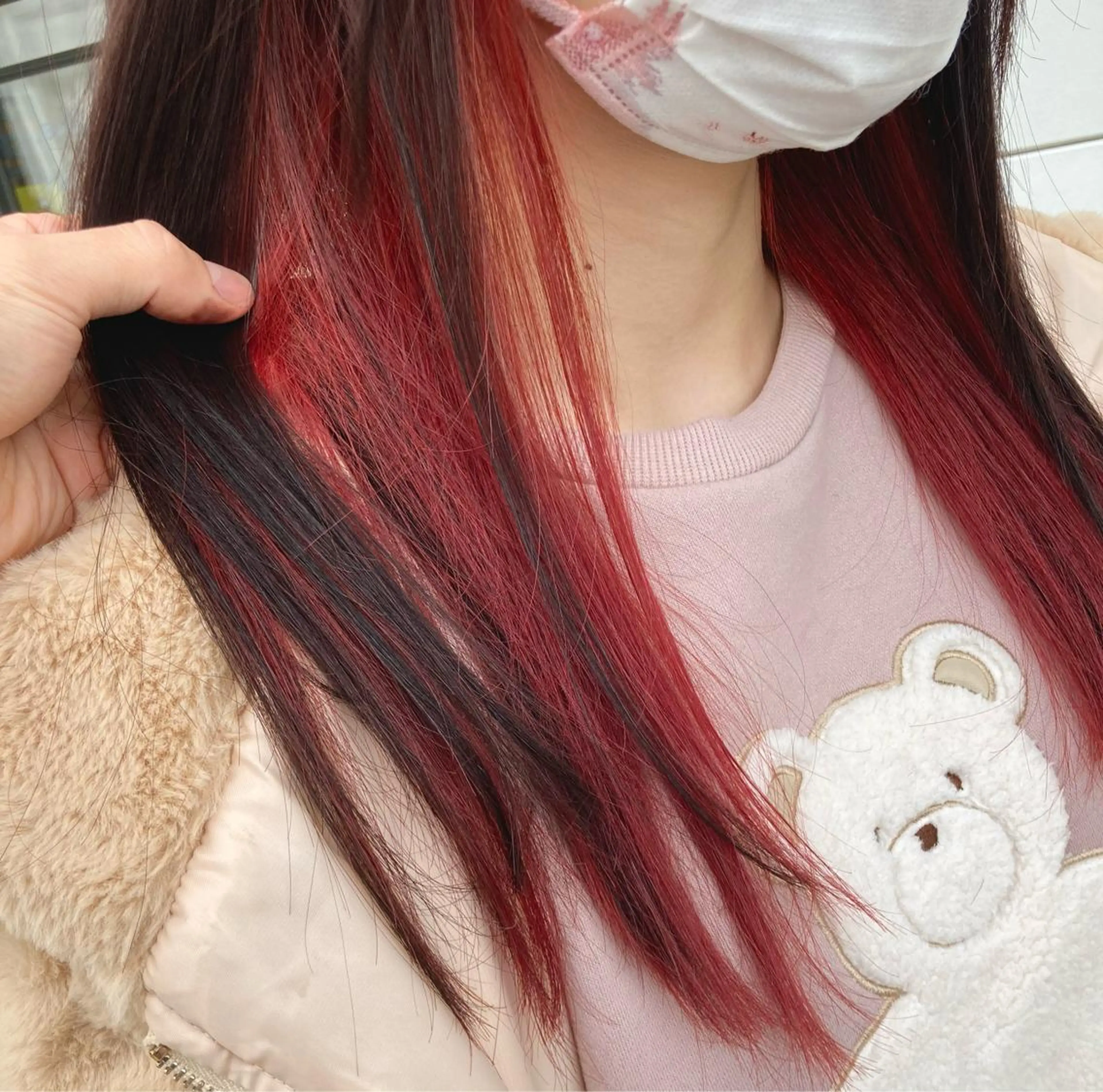 ロング タカツド ユウキのヘアスタイル