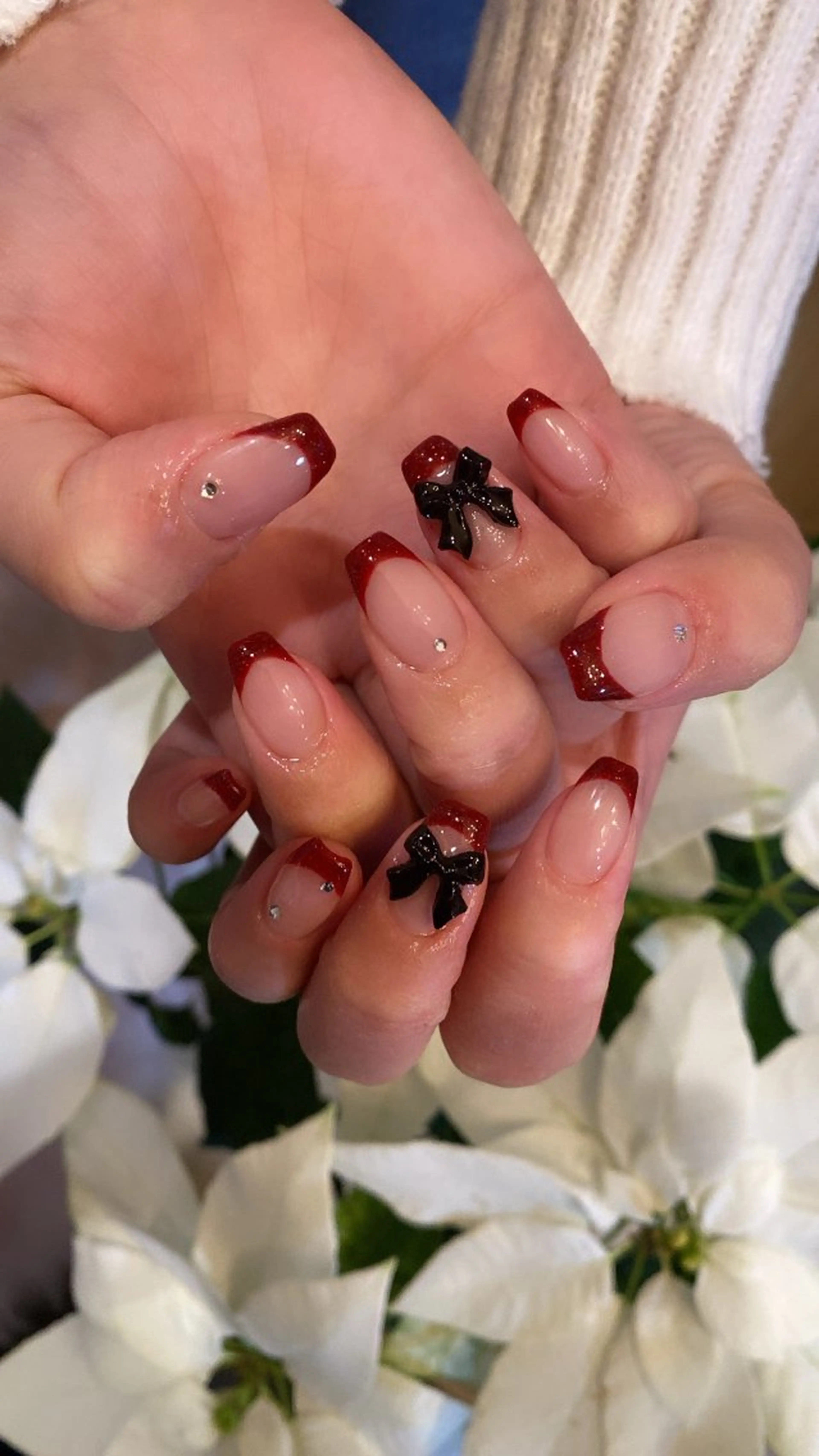 ネイル ハンドネイル crystal ⭐︎ colorのネイルデザイン