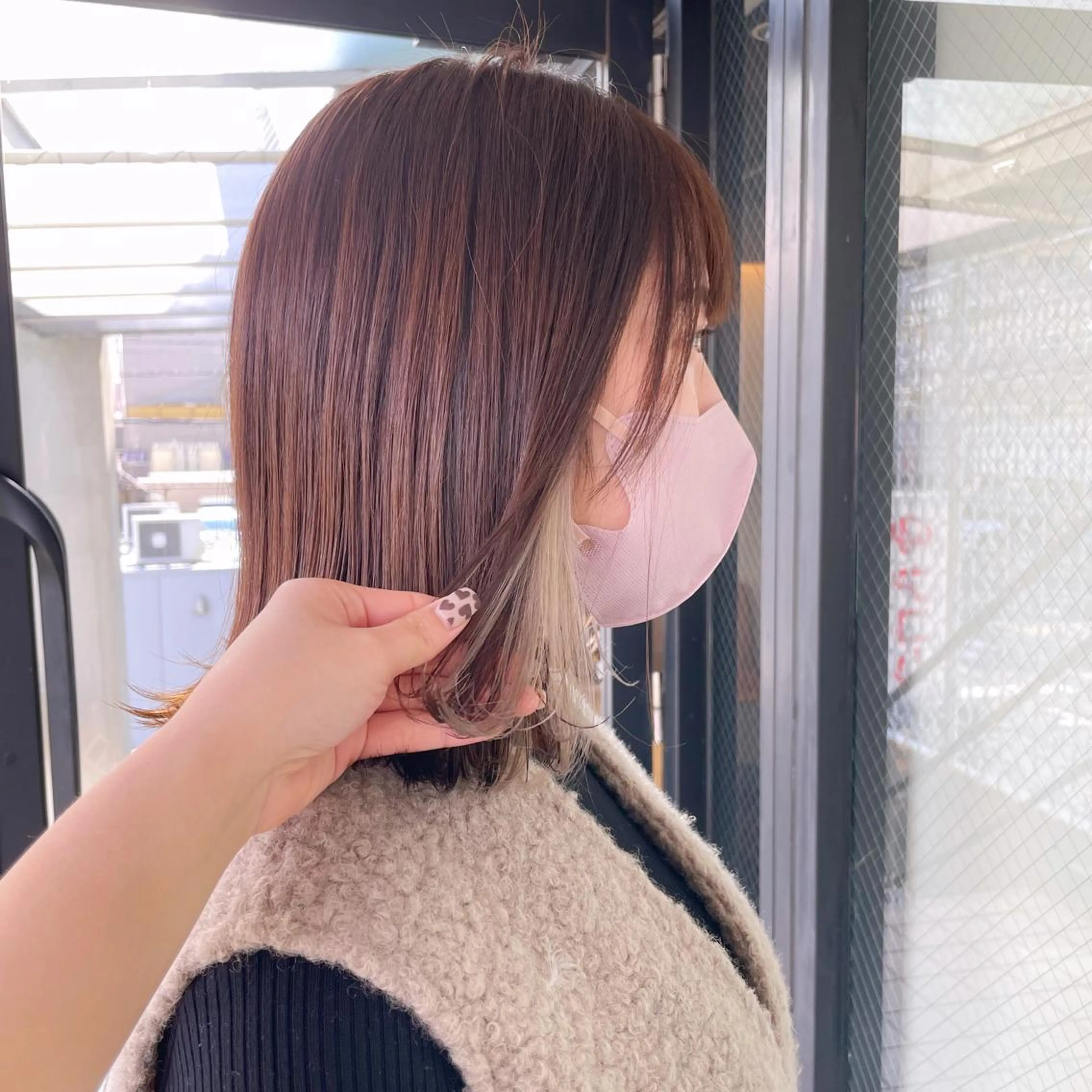 ロング カラー カット ヘアカラー トリートメント 艶髪/巻ける縮毛矯正 /髪質改善naoのヘアスタイル