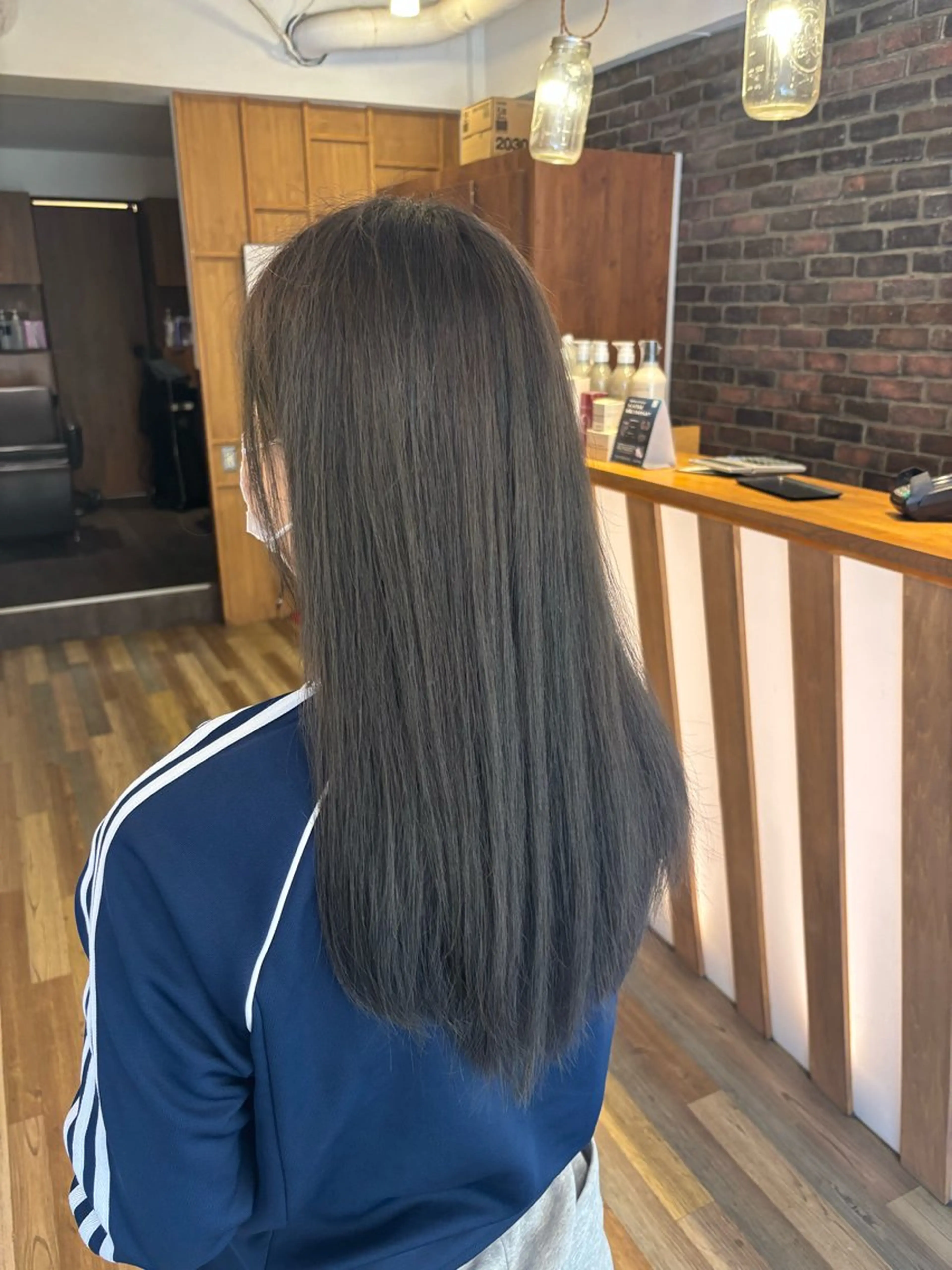 ロング カット ヘアカラー たなかゆづき Agu千葉店のヘアスタイル