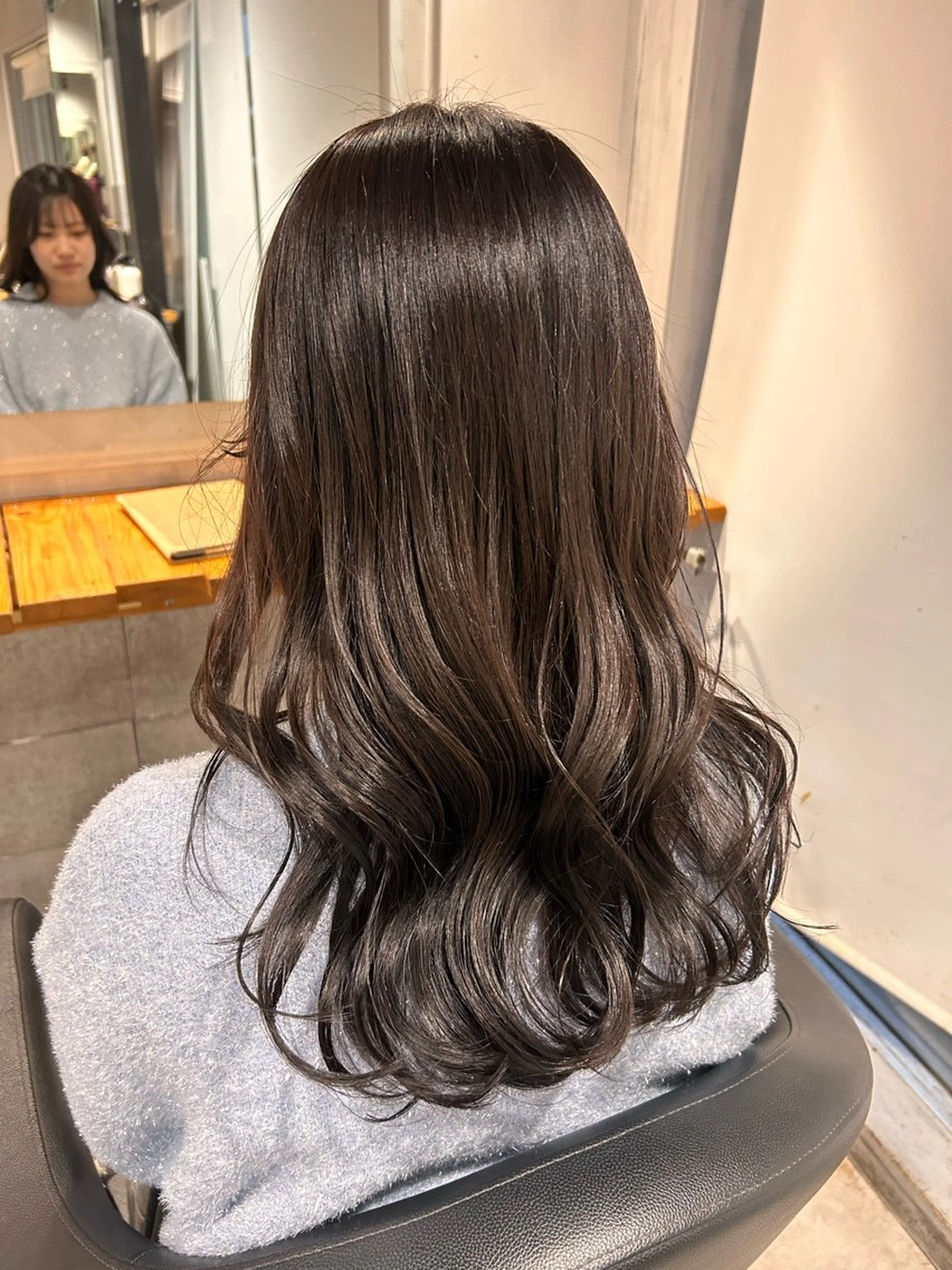 ロング カット ヘアカラー ヘッドスパ 韓国Style♡ Nanami🇰🇷のヘアスタイル