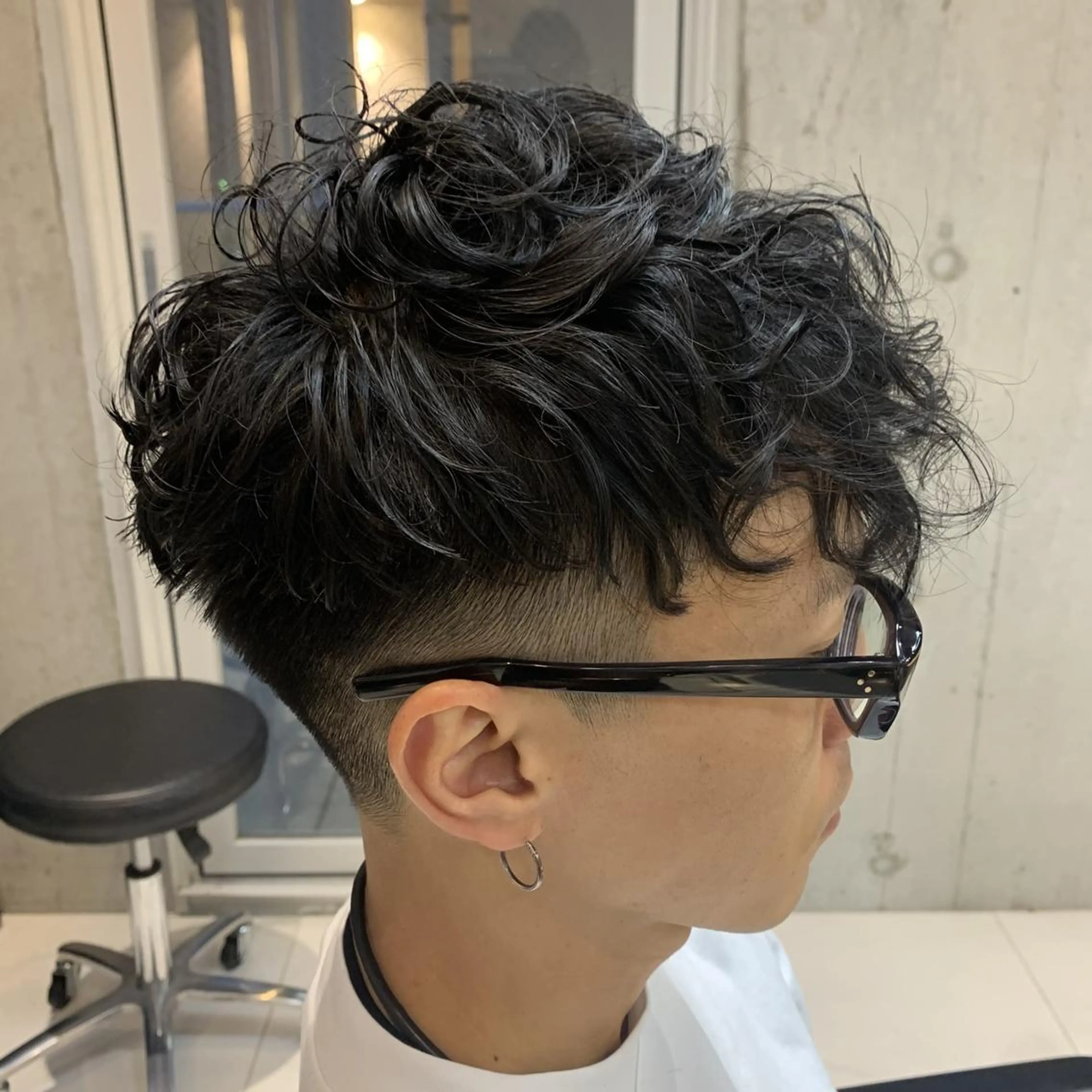 ショート パーマ メンズ カット パーマ 髙橋建太/ ニュアンスパーマ✂️のヘアスタイル