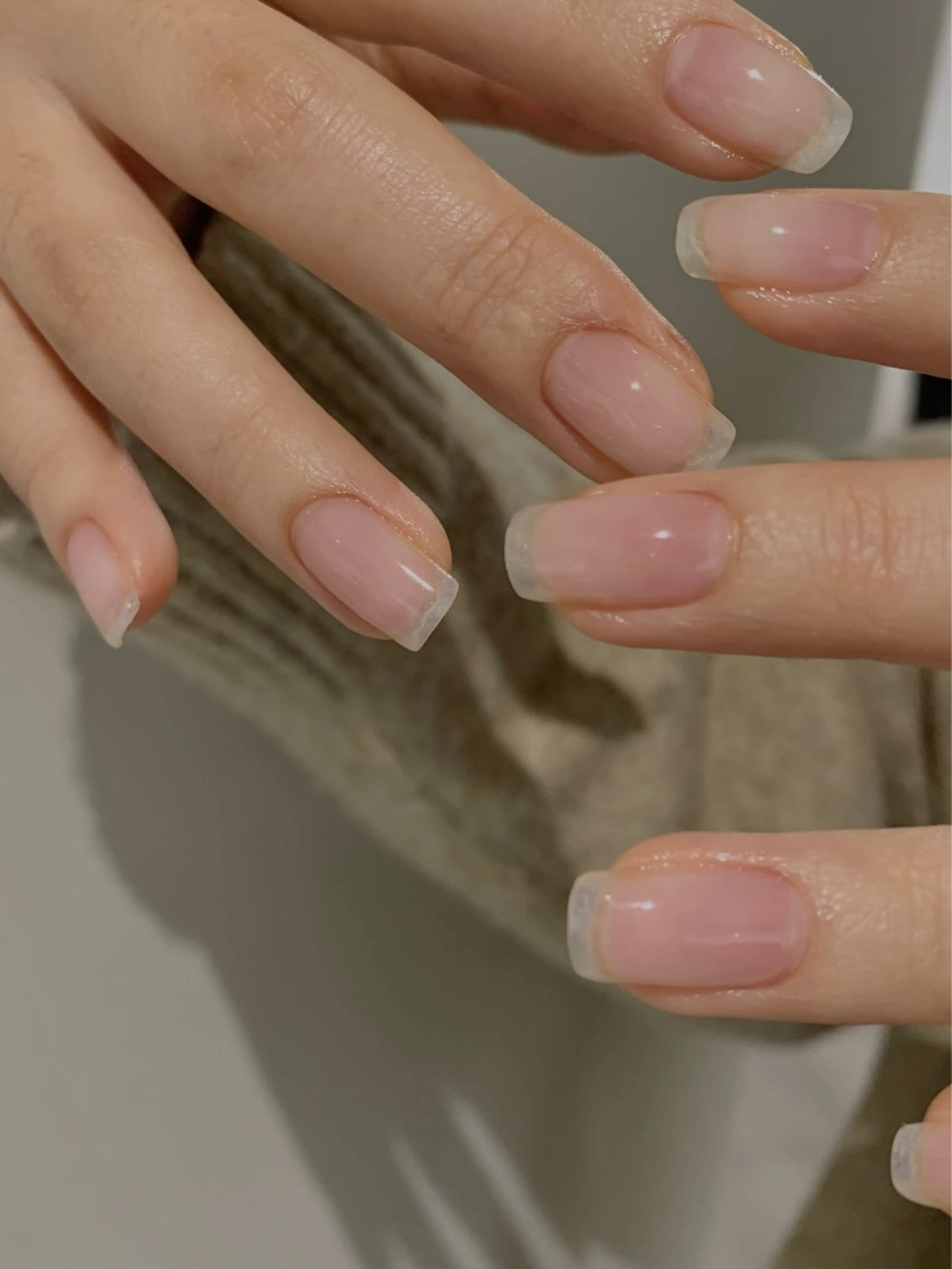 ネイル クリアネイル BeColorful新宿所属・co nai_lのネイルデザイン