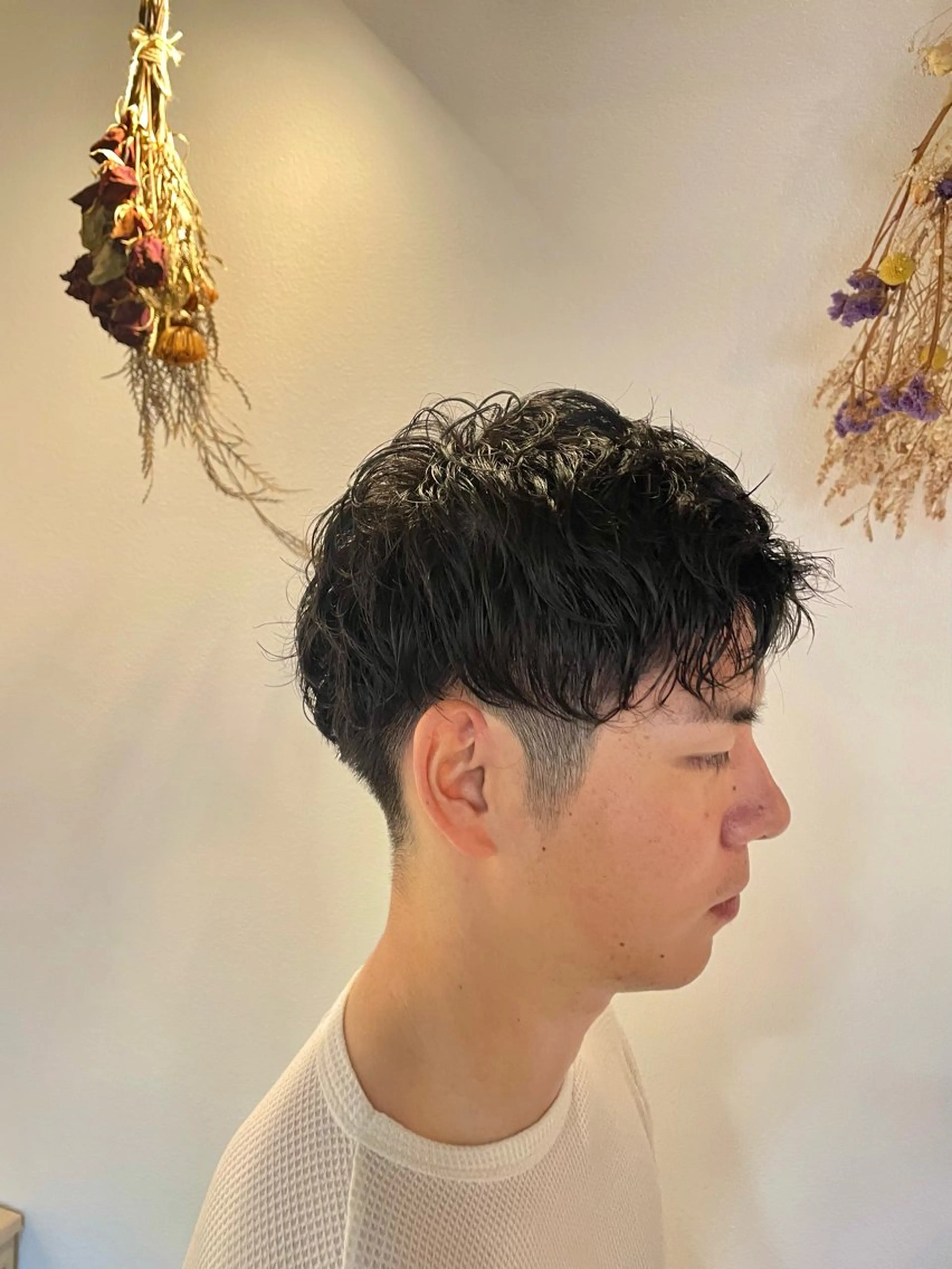 パーマ メンズ 荒牧 絵美のヘアスタイル