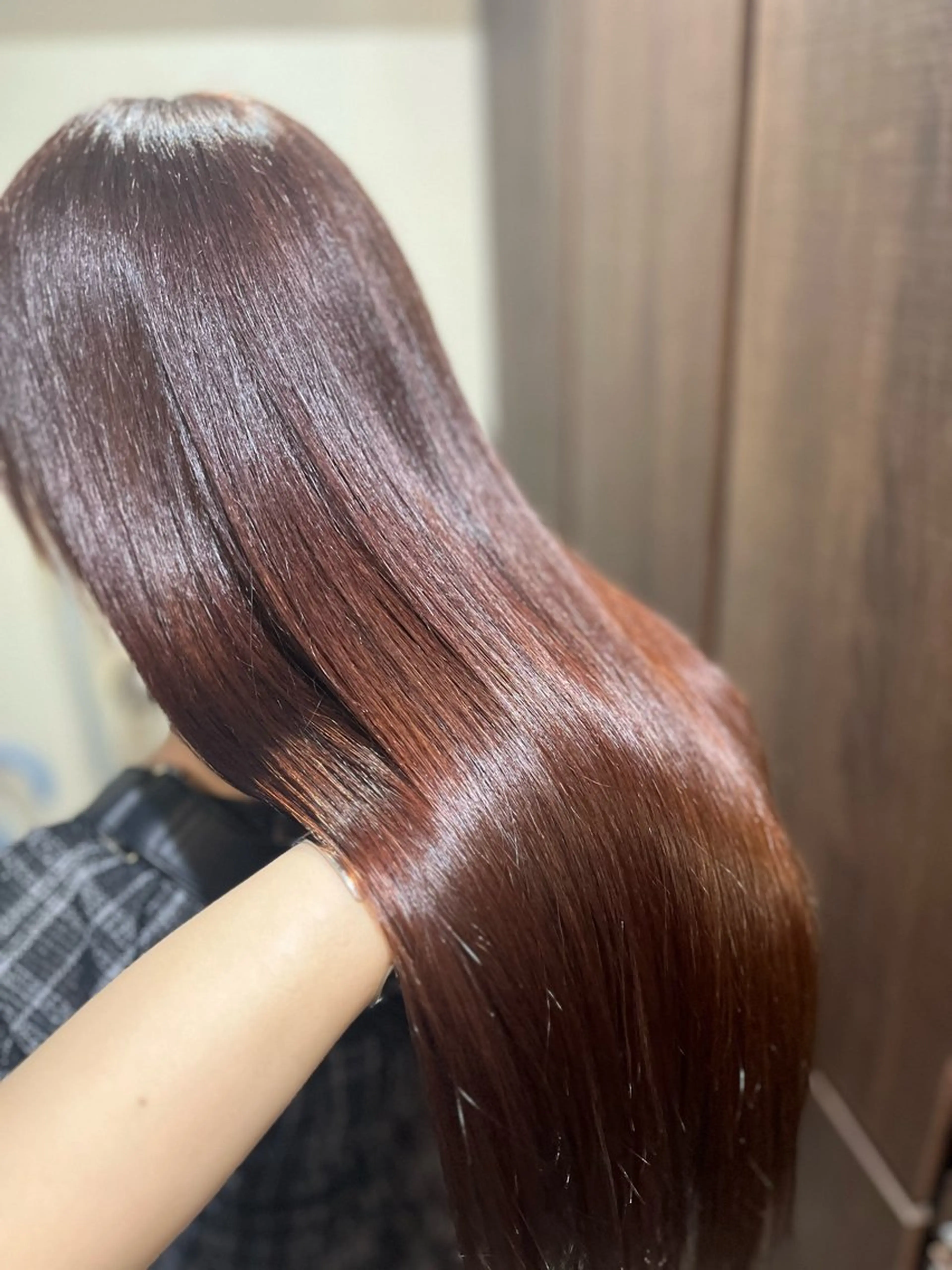 ロング カラー カット ヘアカラー 🖤 tsubura🖤のヘアスタイル
