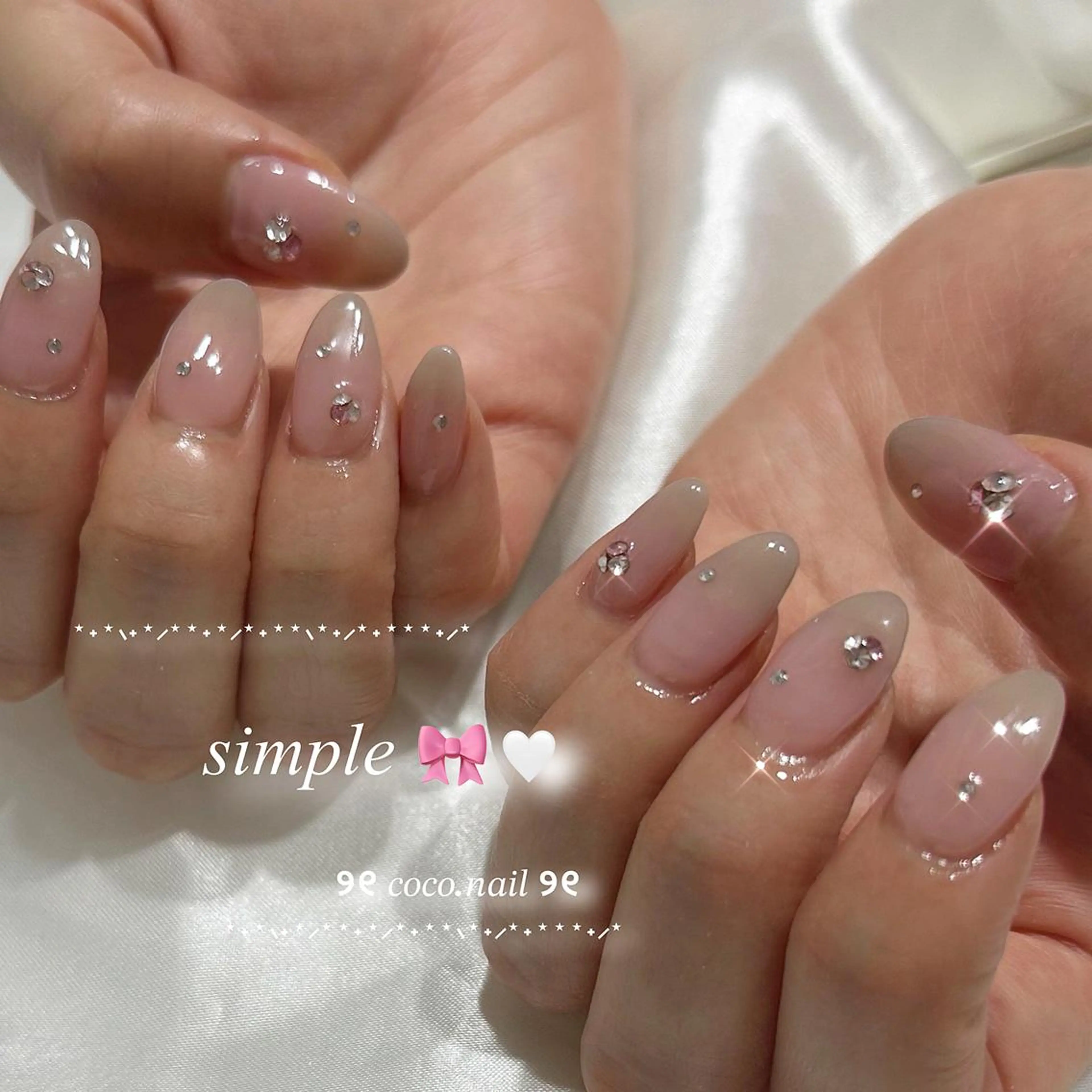 ネイル ハンドネイル フットネイル lili.nail y2k/ワンホンのネイルデザイン