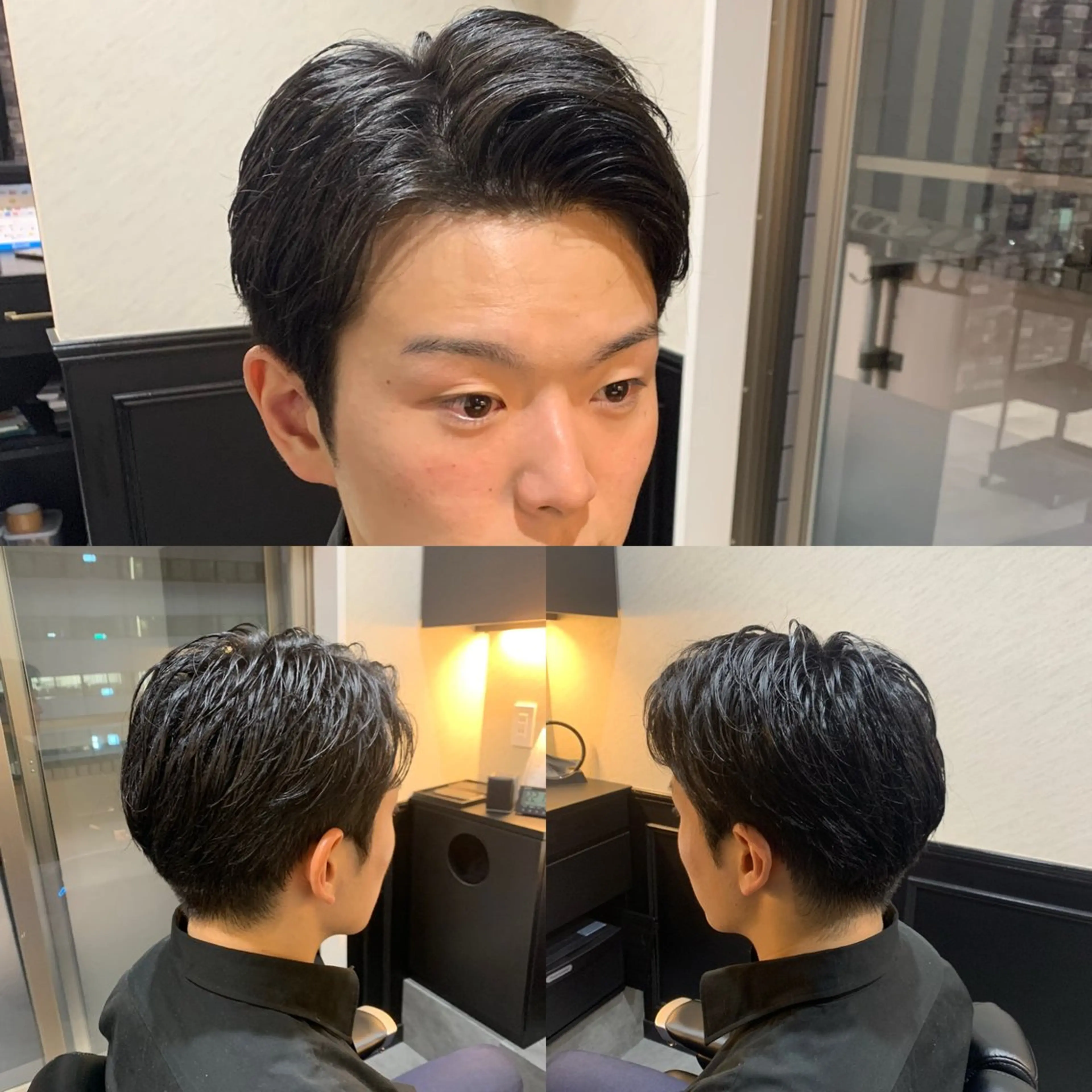 ショート パーマ メンズ カット 池田達也anyhow /副店長のヘアスタイル