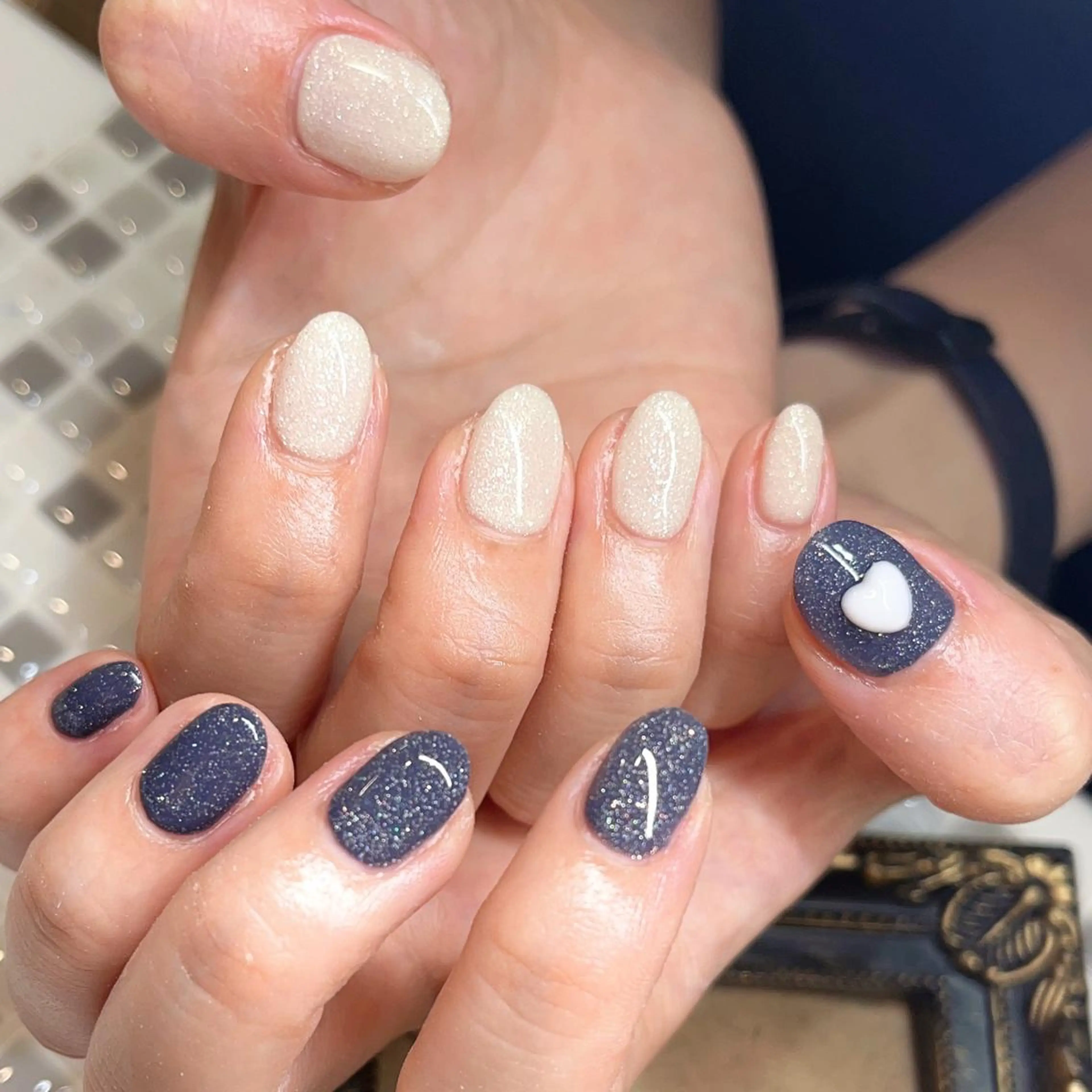 ネイル ハート ♡Nailist yui♡のネイルデザイン