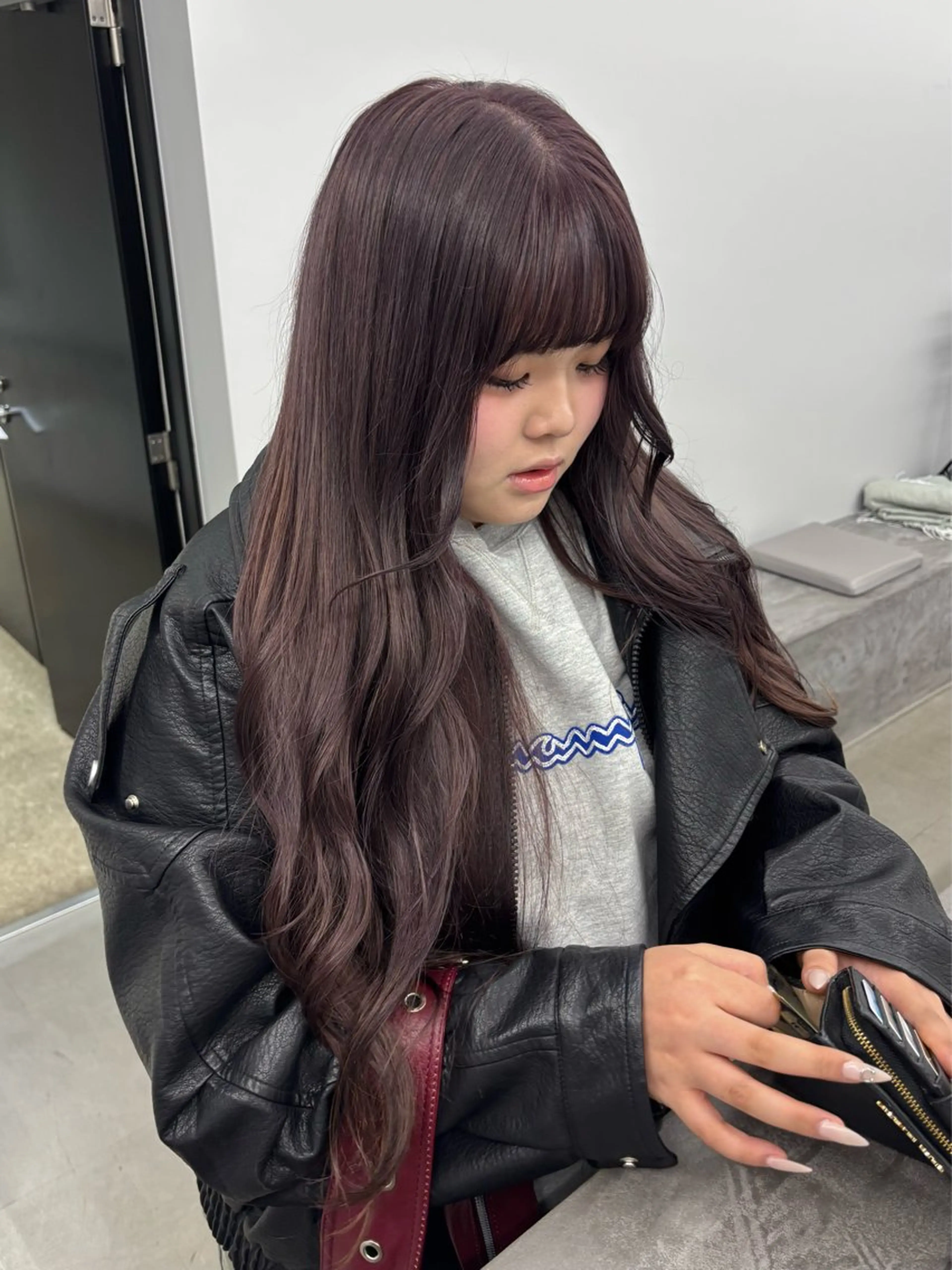 ロング カット ヘアカラー トリートメント ROCCO3rd / りんなのヘアスタイル