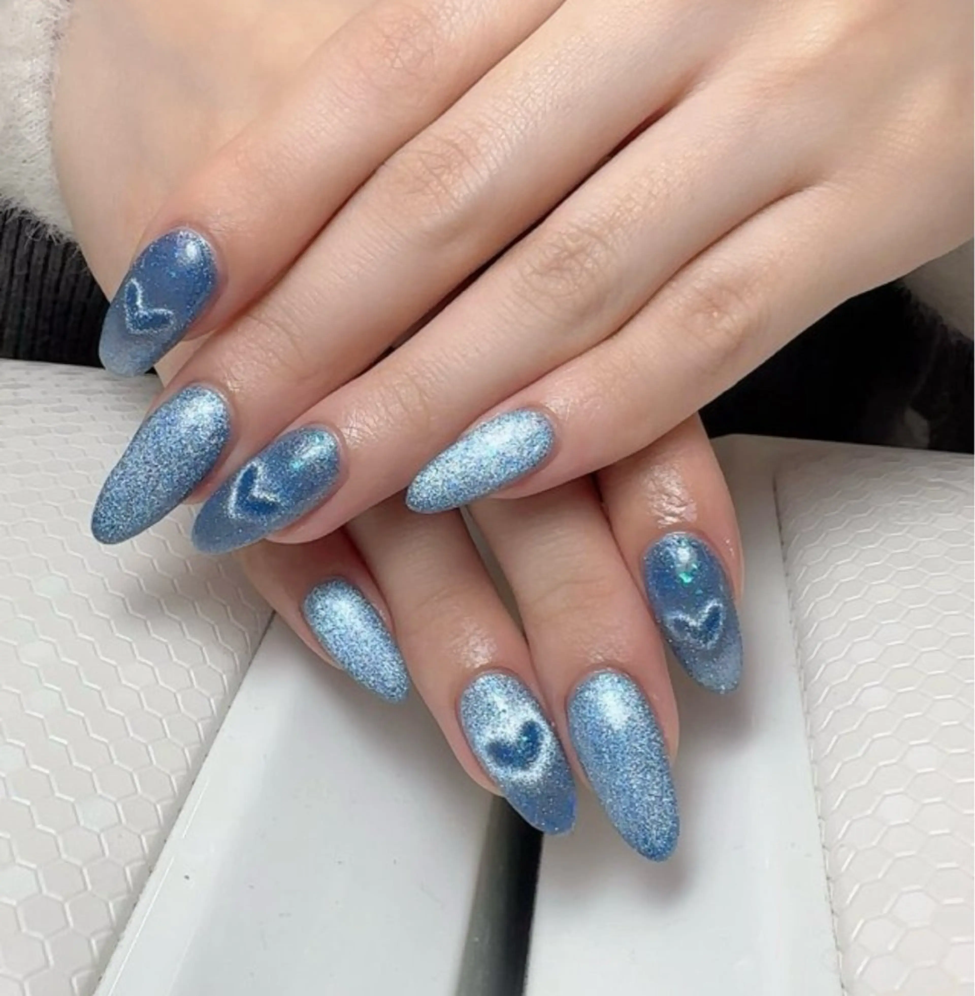ネイル チークネイル 長さ出し フラッシュネイル フットネイル フレンチネイル Aina nail salonのネイルデザイン