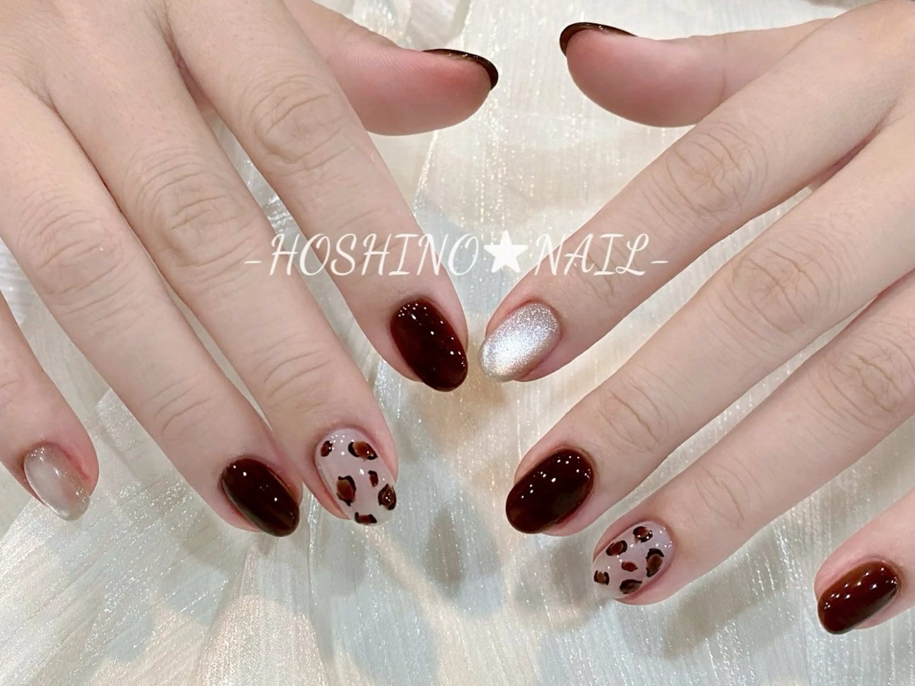 ネイル オーロラネイル チークネイル ドット フットネイル フレンチネイル ハンドネイル ★HOSHINO NAIL★新宿店のネイルデザイン