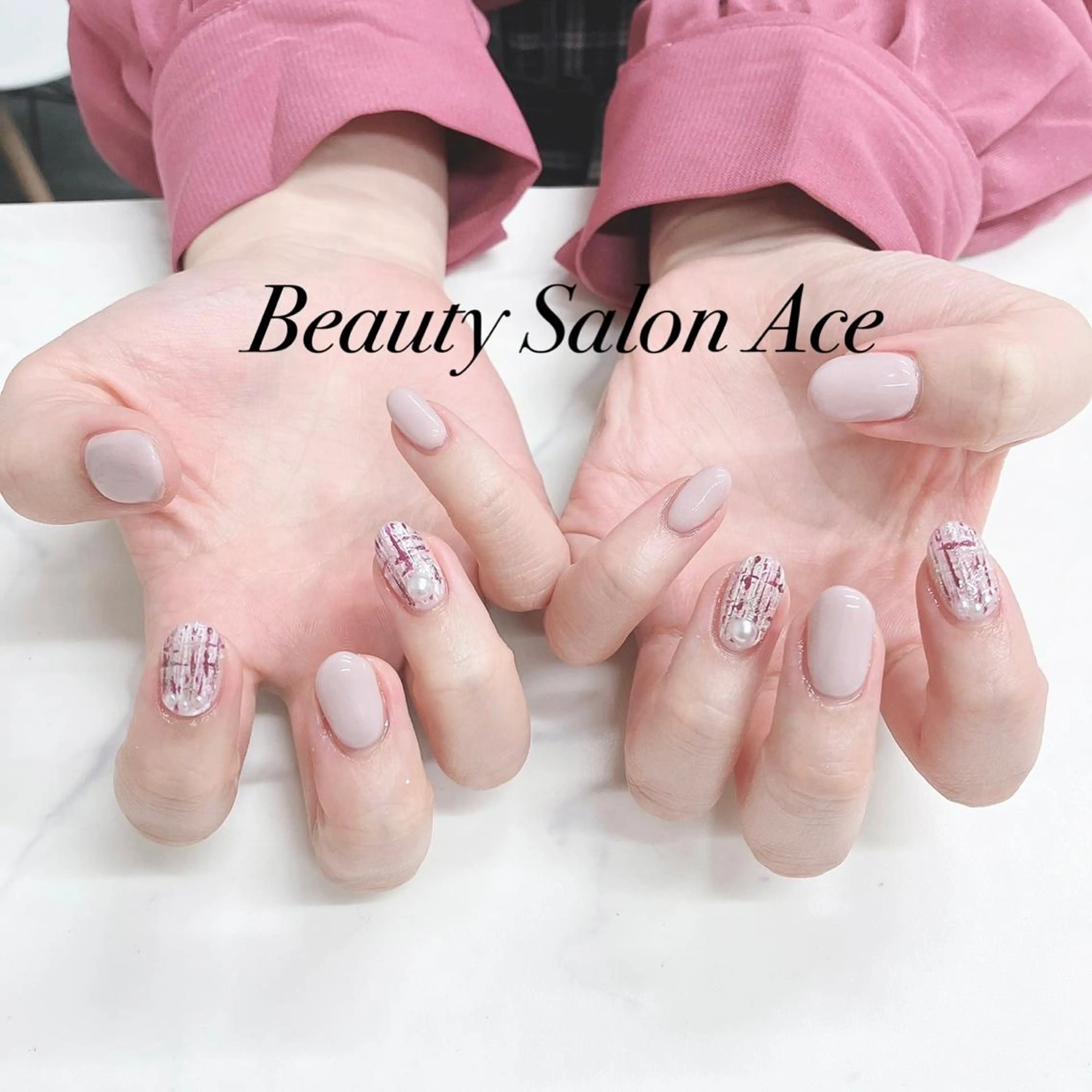ネイル メンズネイル ハンドネイル ハンドケア Beauty Salon Ace（ネイルサロン　エース）所属・池袋フィルイン Ace♡長さだしのネイルデザイン