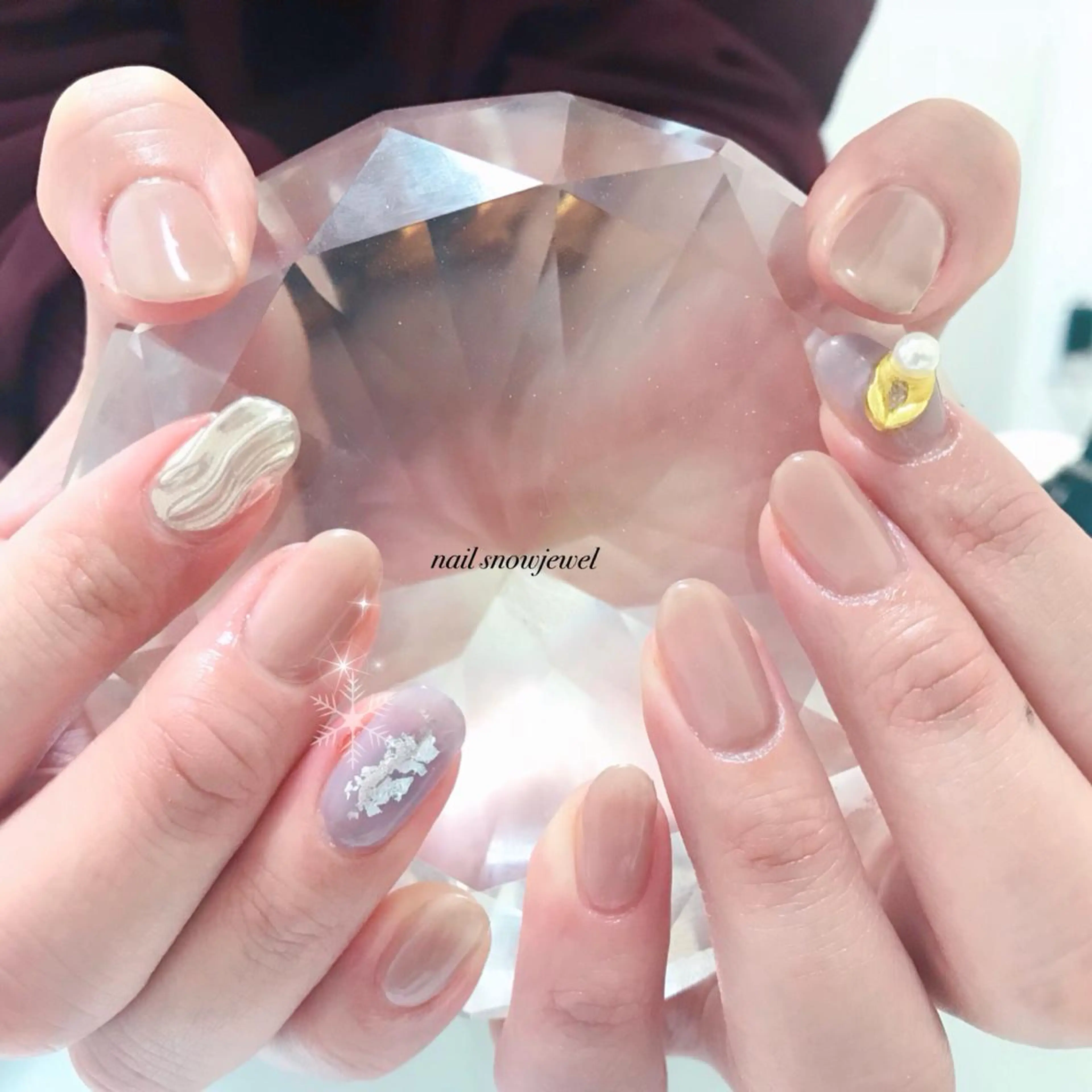 ネイル nail snowjewelのネイルデザイン