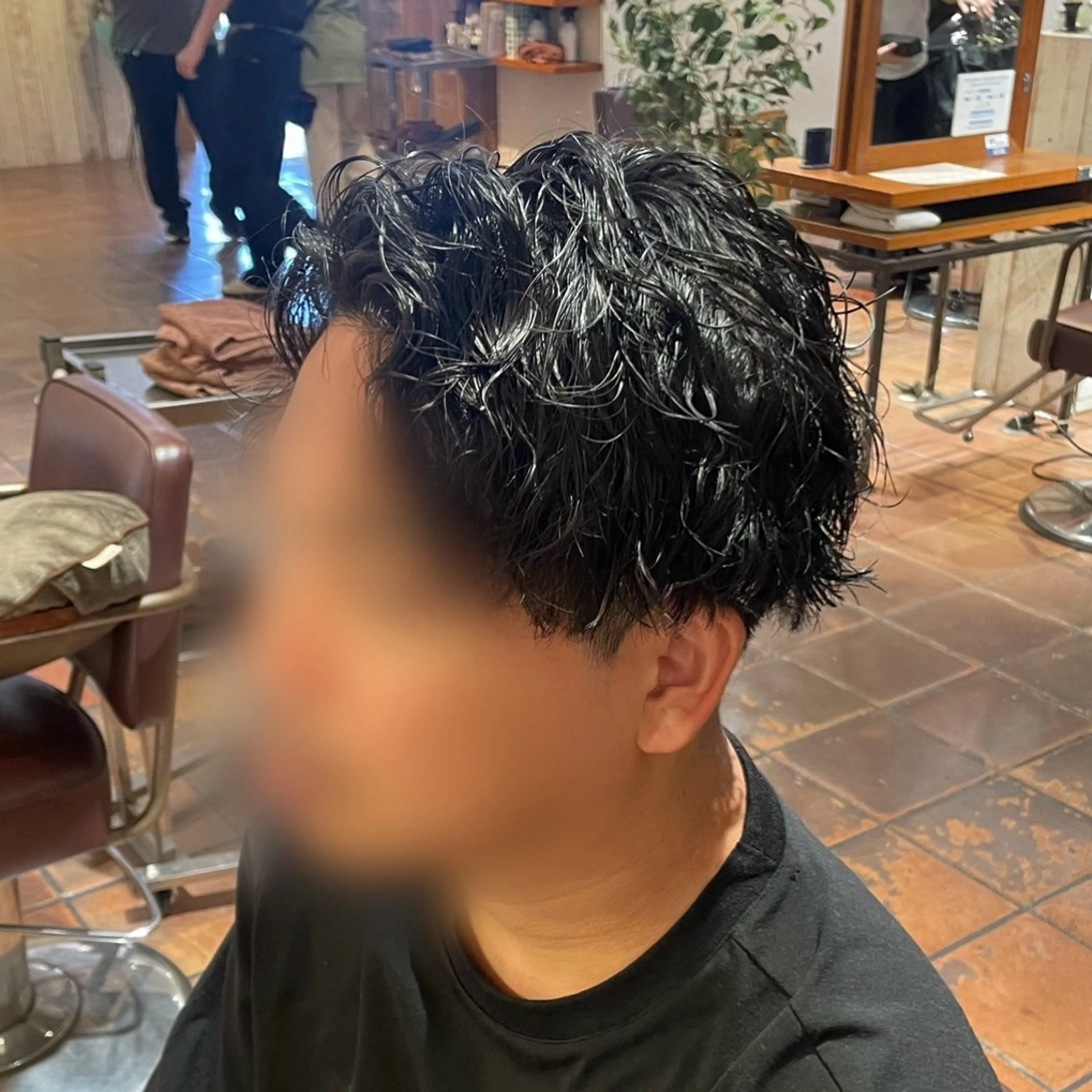 メンズカット＋パーマの写真