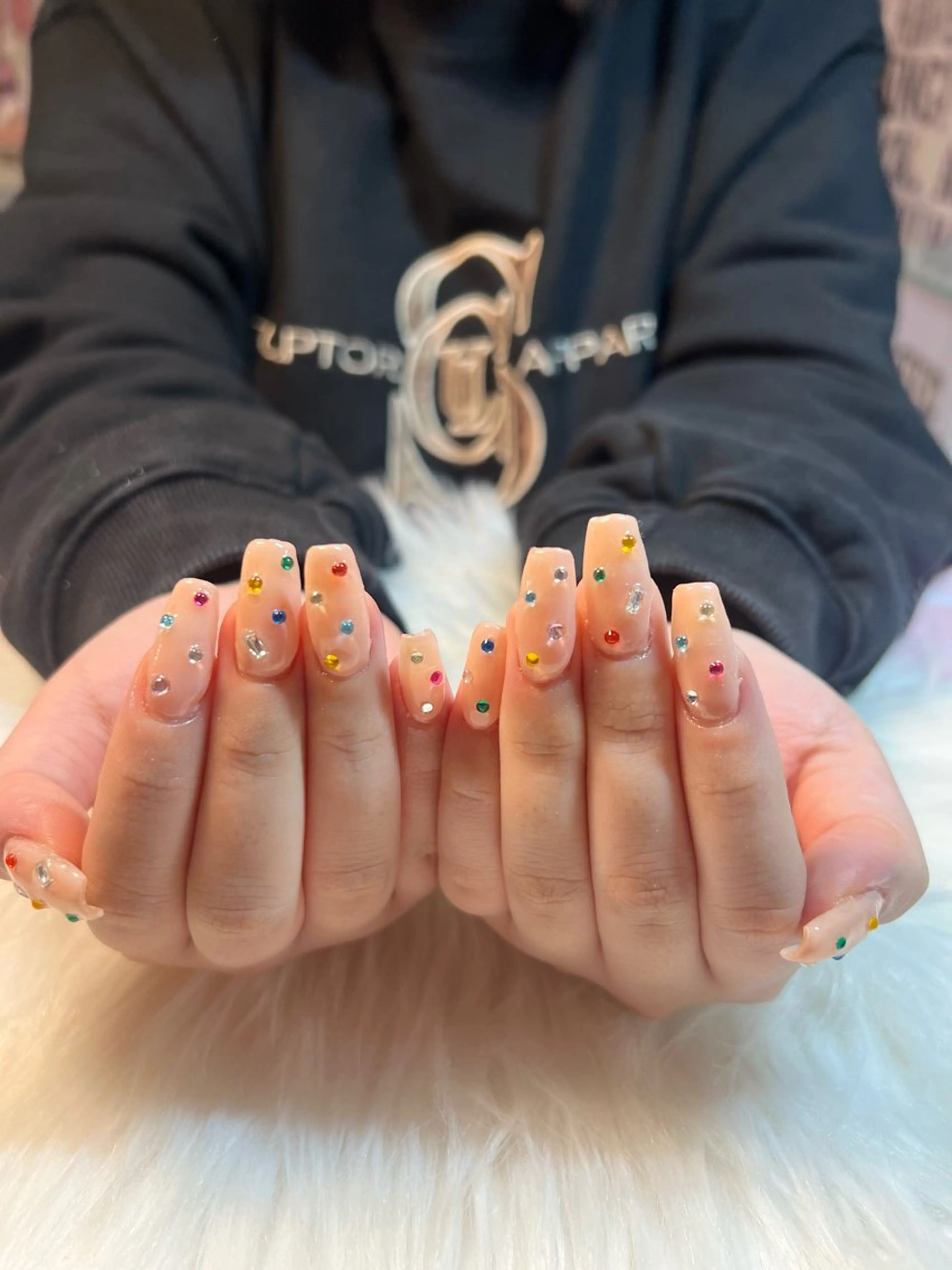ネイル ネイルチップ YUUKA 🌺のネイルデザイン