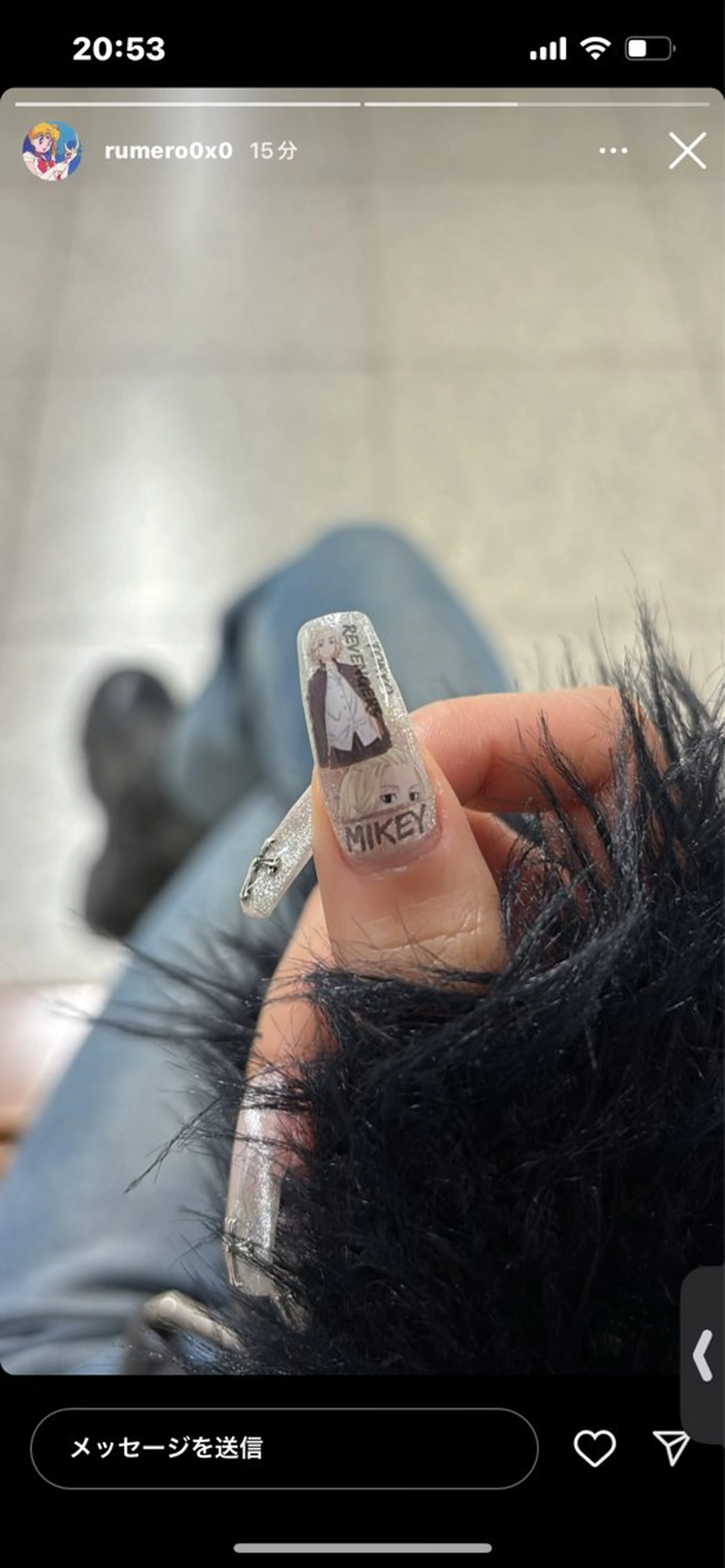 ロング zir nail 💞KASUMIのネイルデザイン