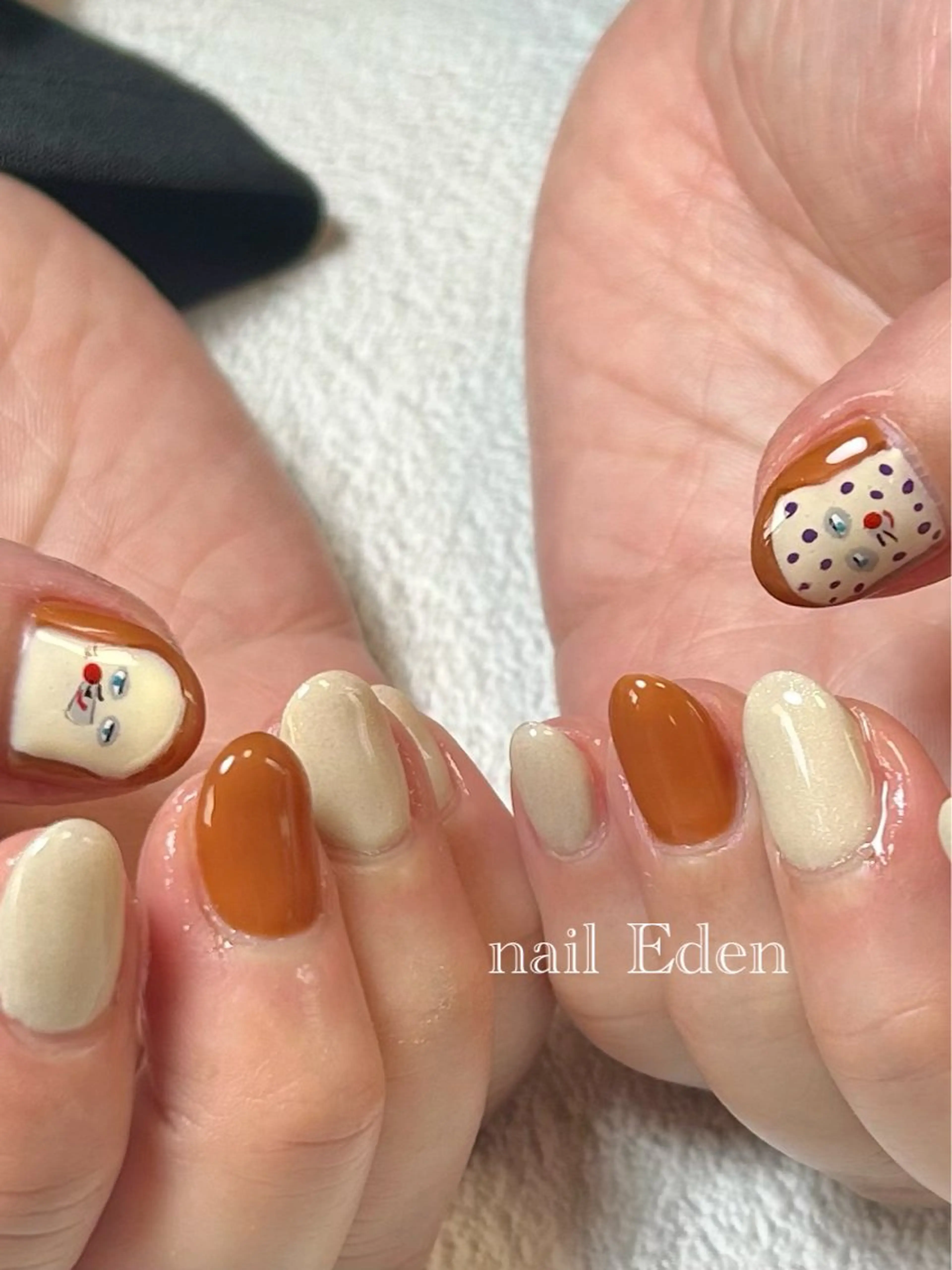 ネイル 持ち込み ハンドネイル ハンドケア Eden　private nail saron所属・Eden ♾️のネイルデザイン