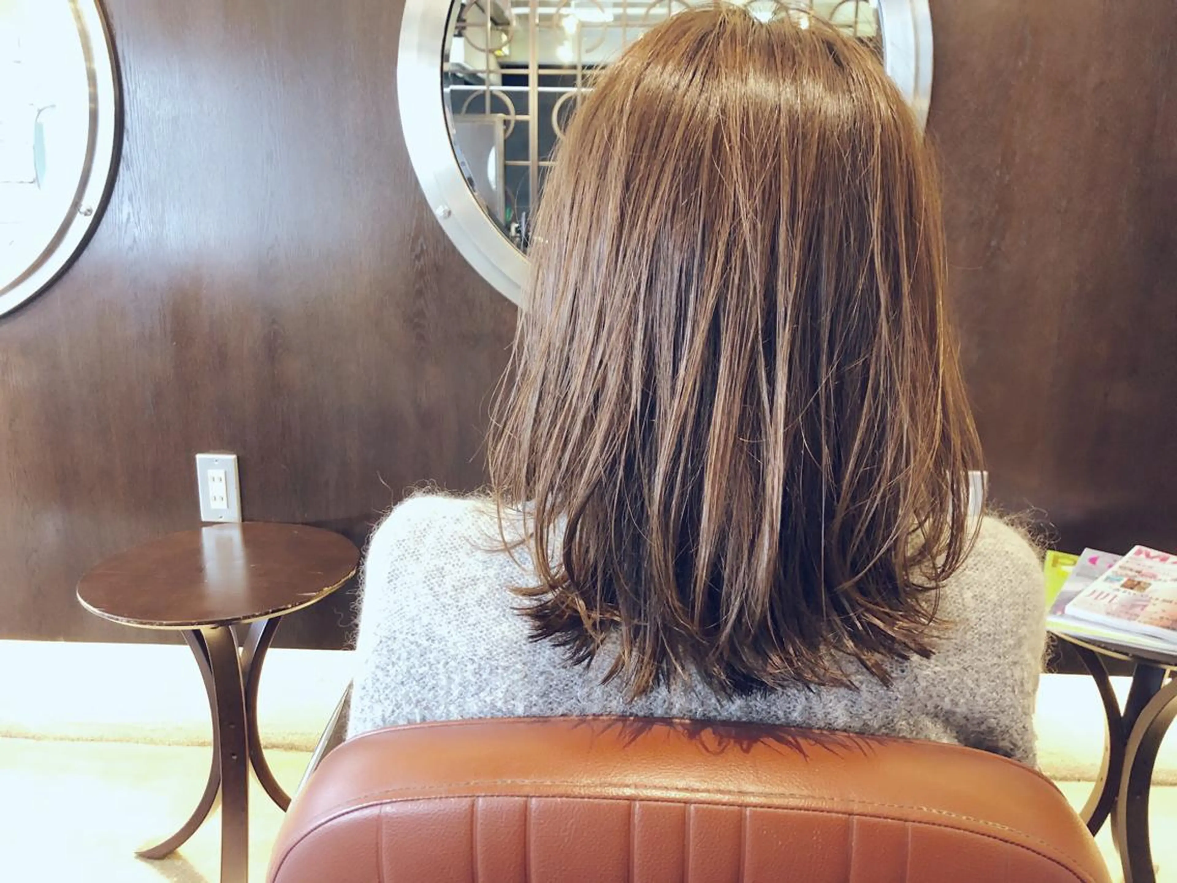 ミディアム カラー 356所属・木山 ゆかりのヘアスタイル