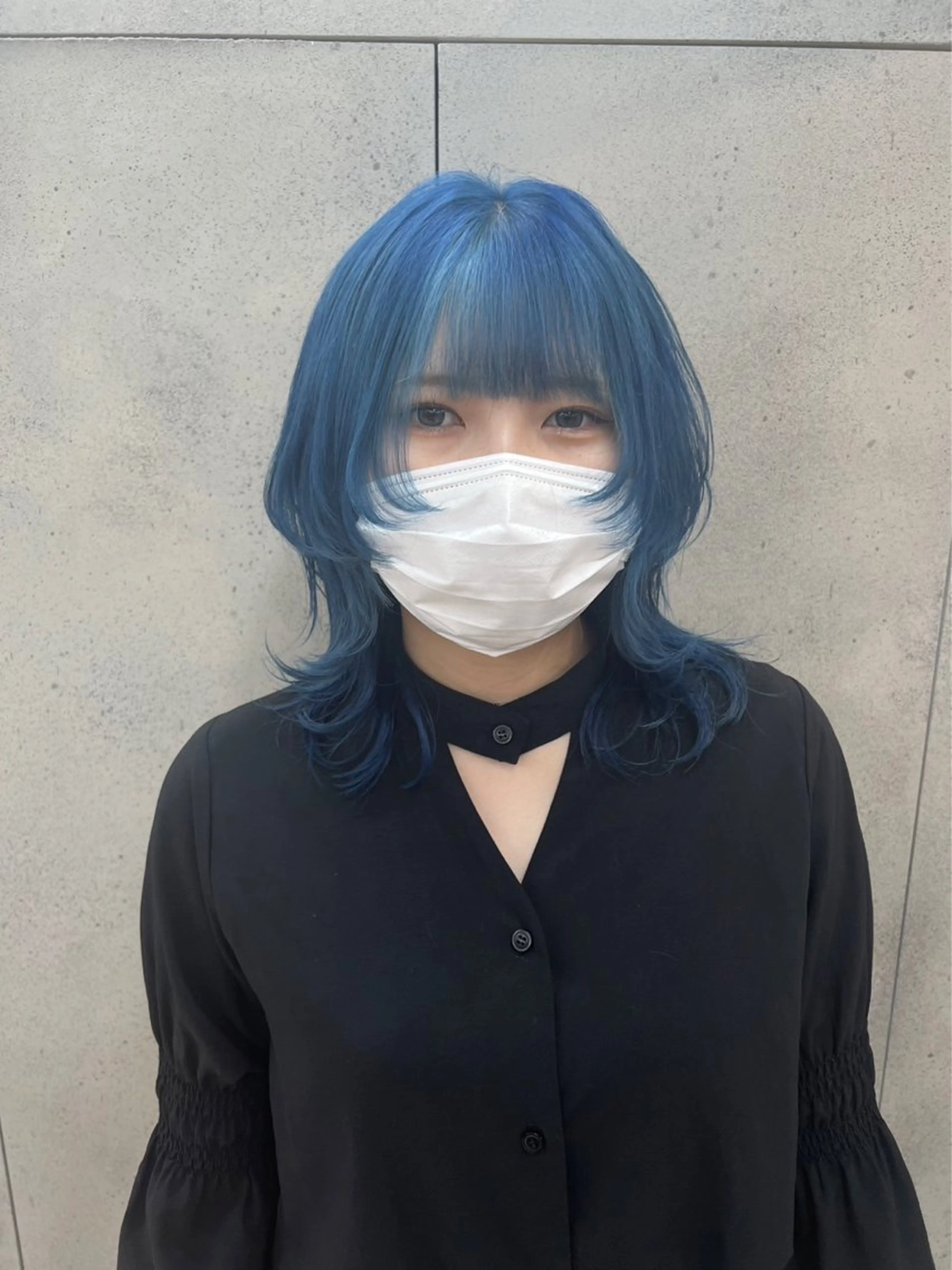 ミディアム カラー ウルフカット EXCIA 表参道所属・メンズ縮毛矯正 メンズカット/タカラのヘアスタイル
