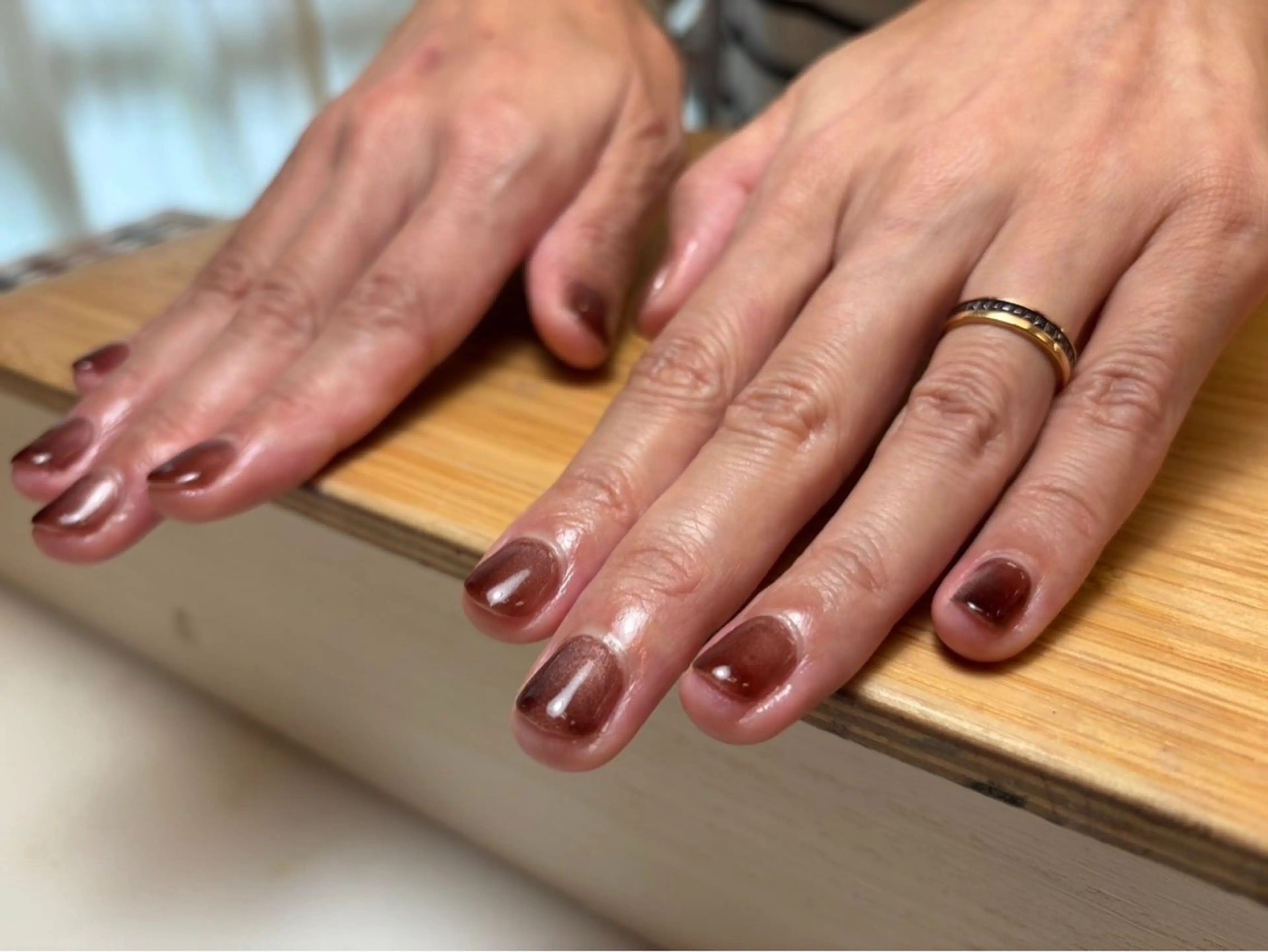 ネイル ハンドネイル VIVA NAIL所属・自爪を傷つけない フィルイン3500円のネイルデザイン