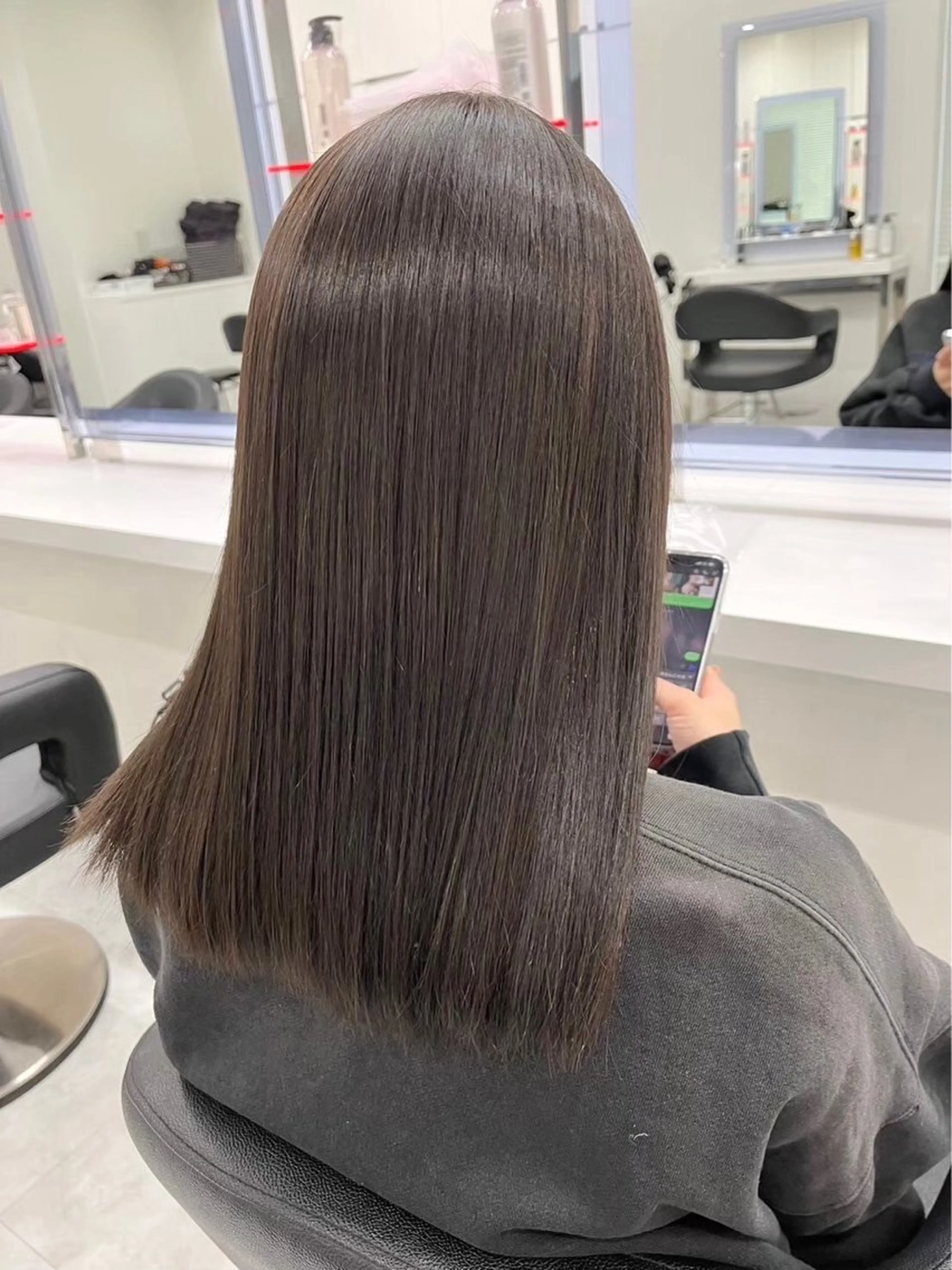 カラー ショート/表参道 Rimu✂️🤍のヘアスタイル