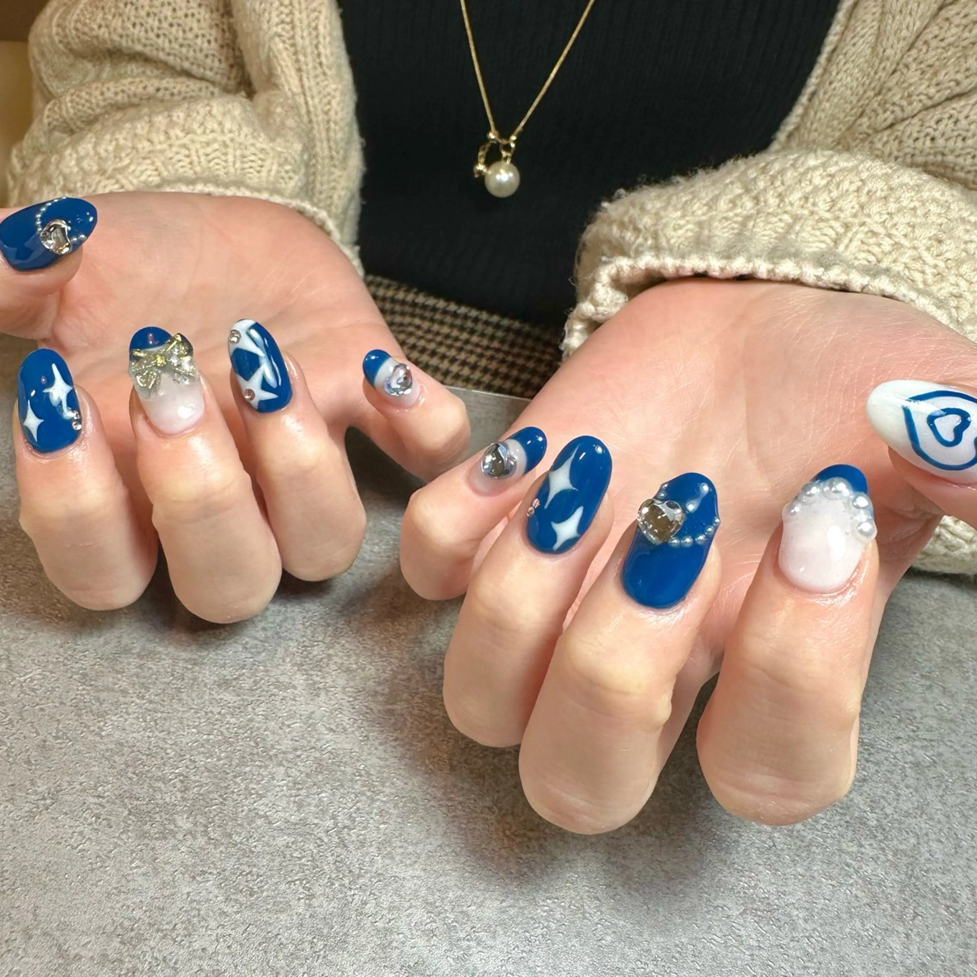 ネイル ハンドネイル フットネイル GéRanium Harukaのネイルデザイン