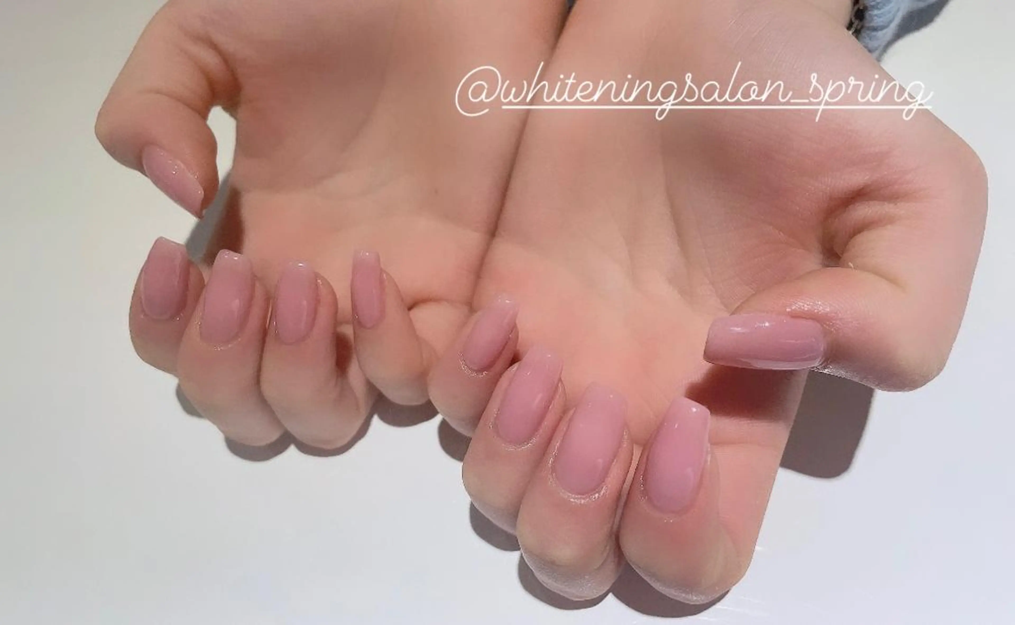 ネイル ワンカラーネイル ピンク 春ネイル Nakao Hitomiのネイルデザイン