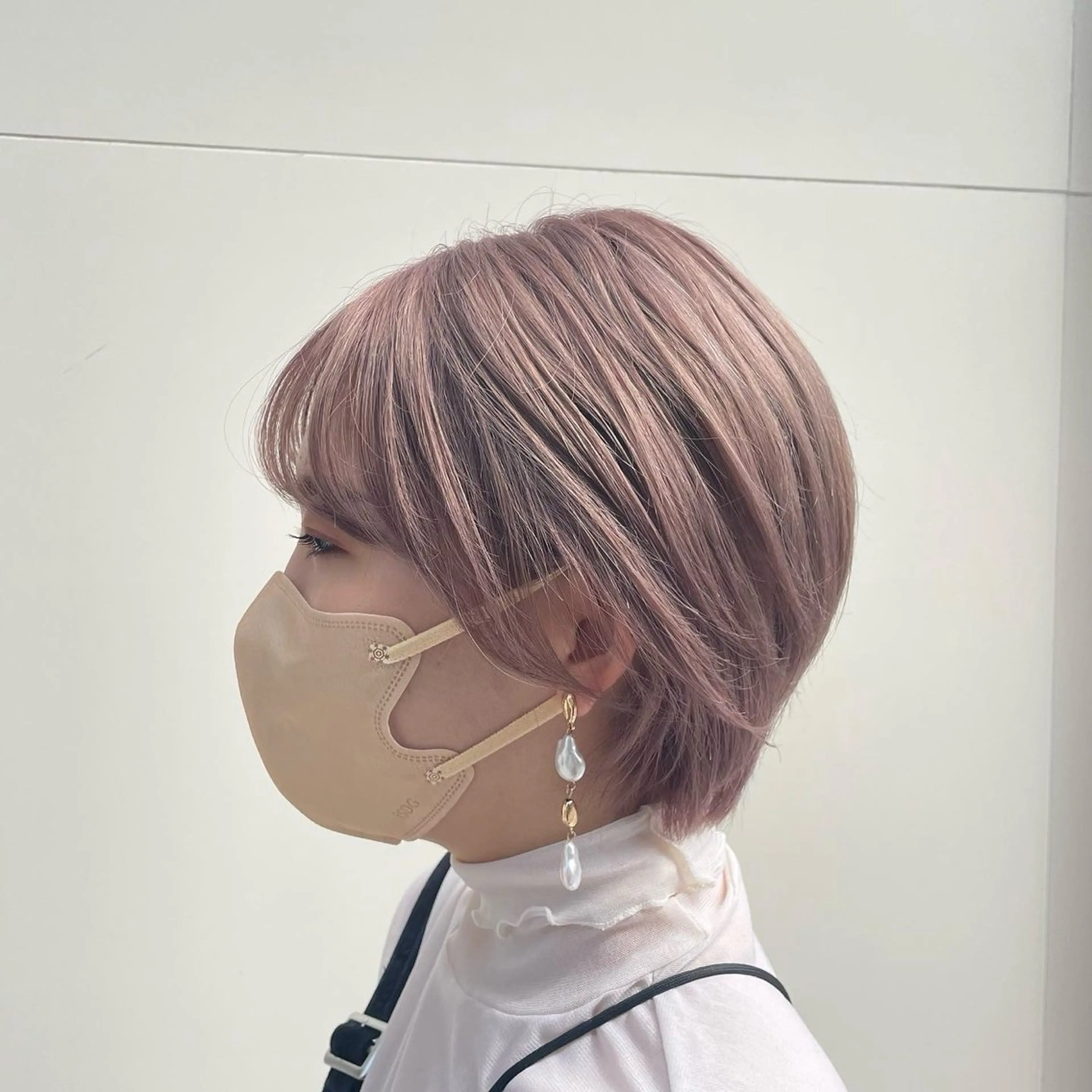 ショート ショートヘア カット La Blessグランサロン梅田店所属・梅田美容室/ブリーチ なし/レイヤーカットのヘアスタイル